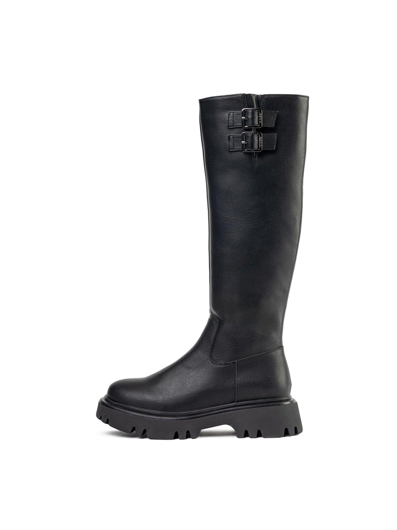 V.gan Bram Vegan Knee - High Boots Black