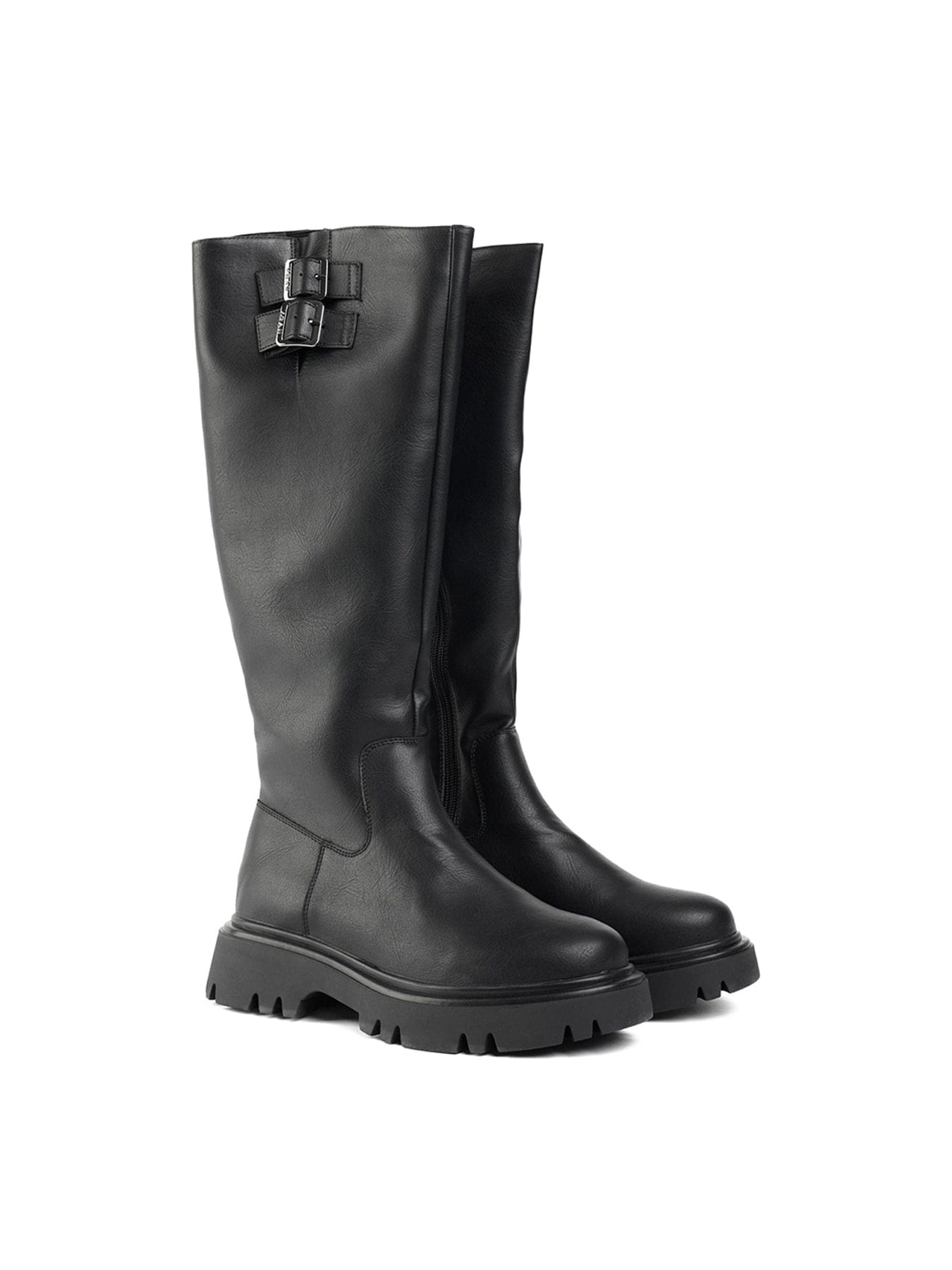 V.gan Bram Vegan Knee - High Boots Black