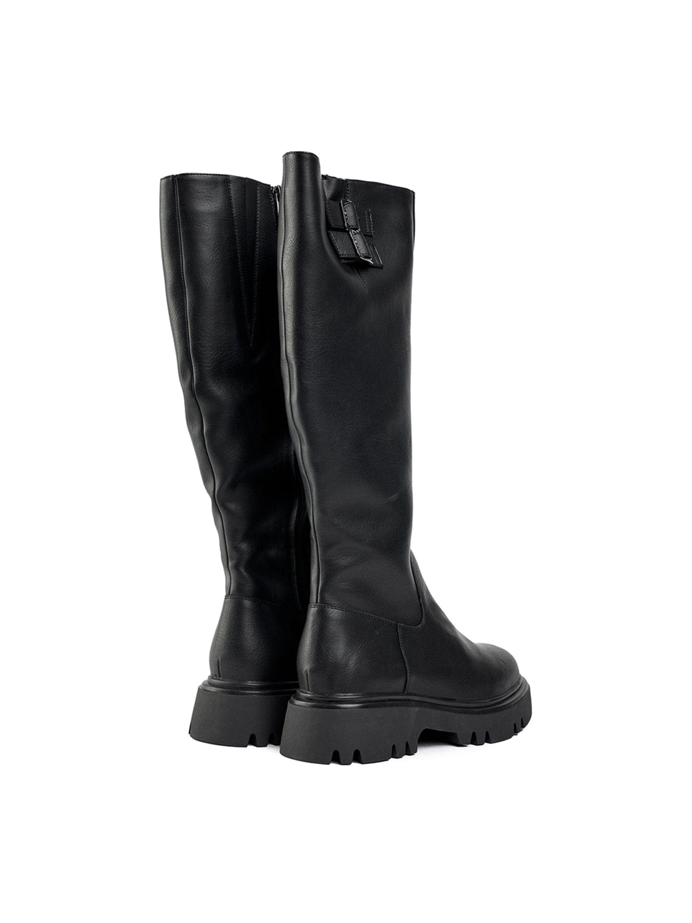 V.gan Bram Vegan Knee - High Boots Black