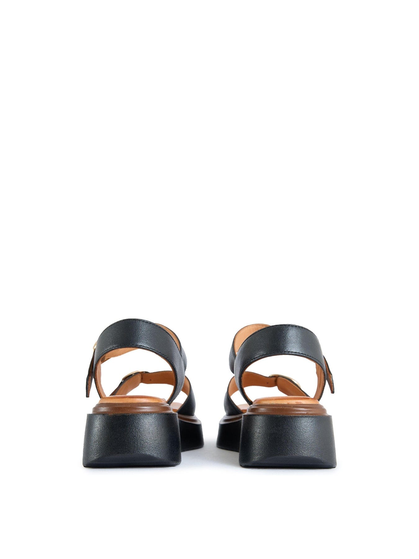 Sole Ldn Bodie Flatform Sandals Black