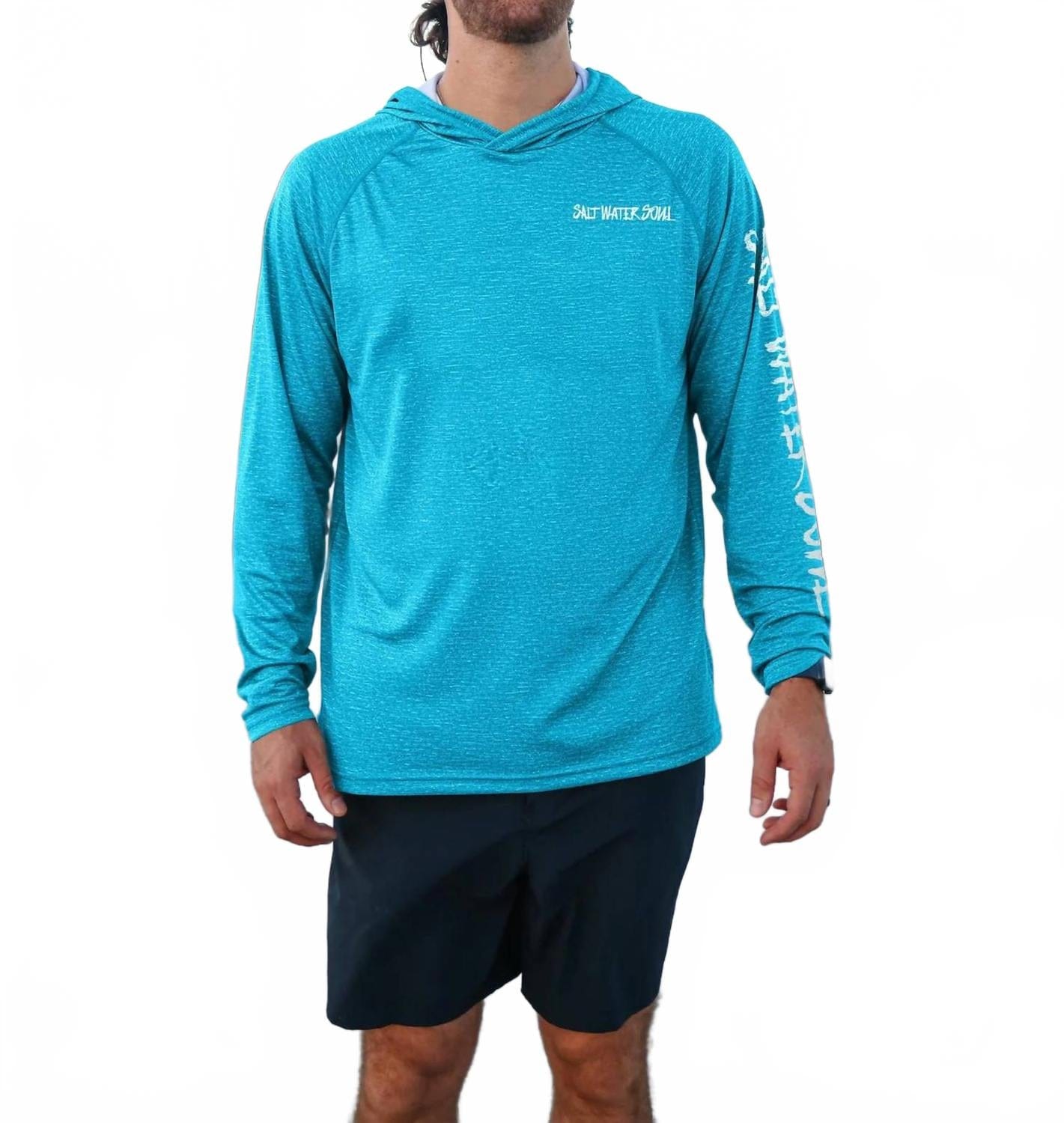 Classic Men's Tarpon Classic Performance Hoodie In Blue