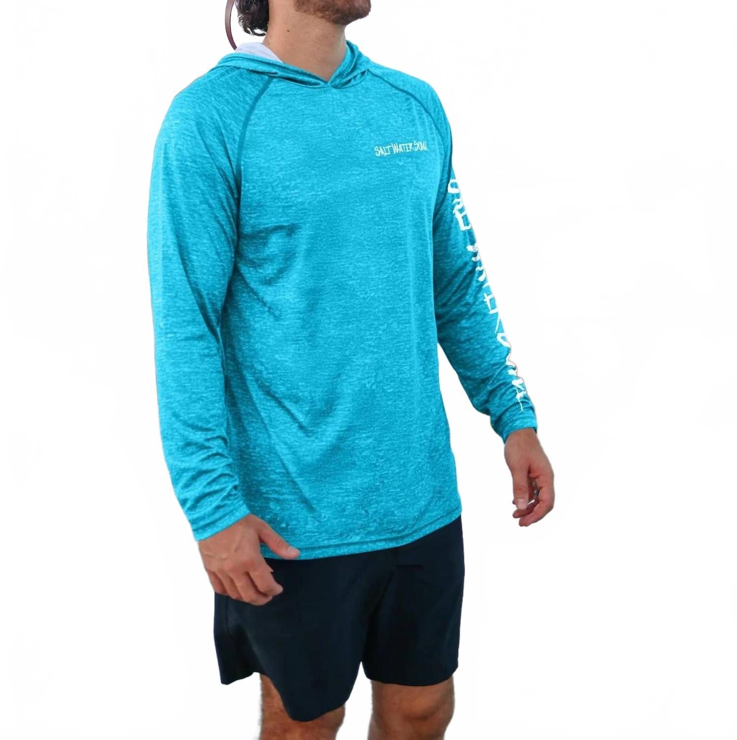 Classic Men's Tarpon Classic Performance Hoodie In Blue