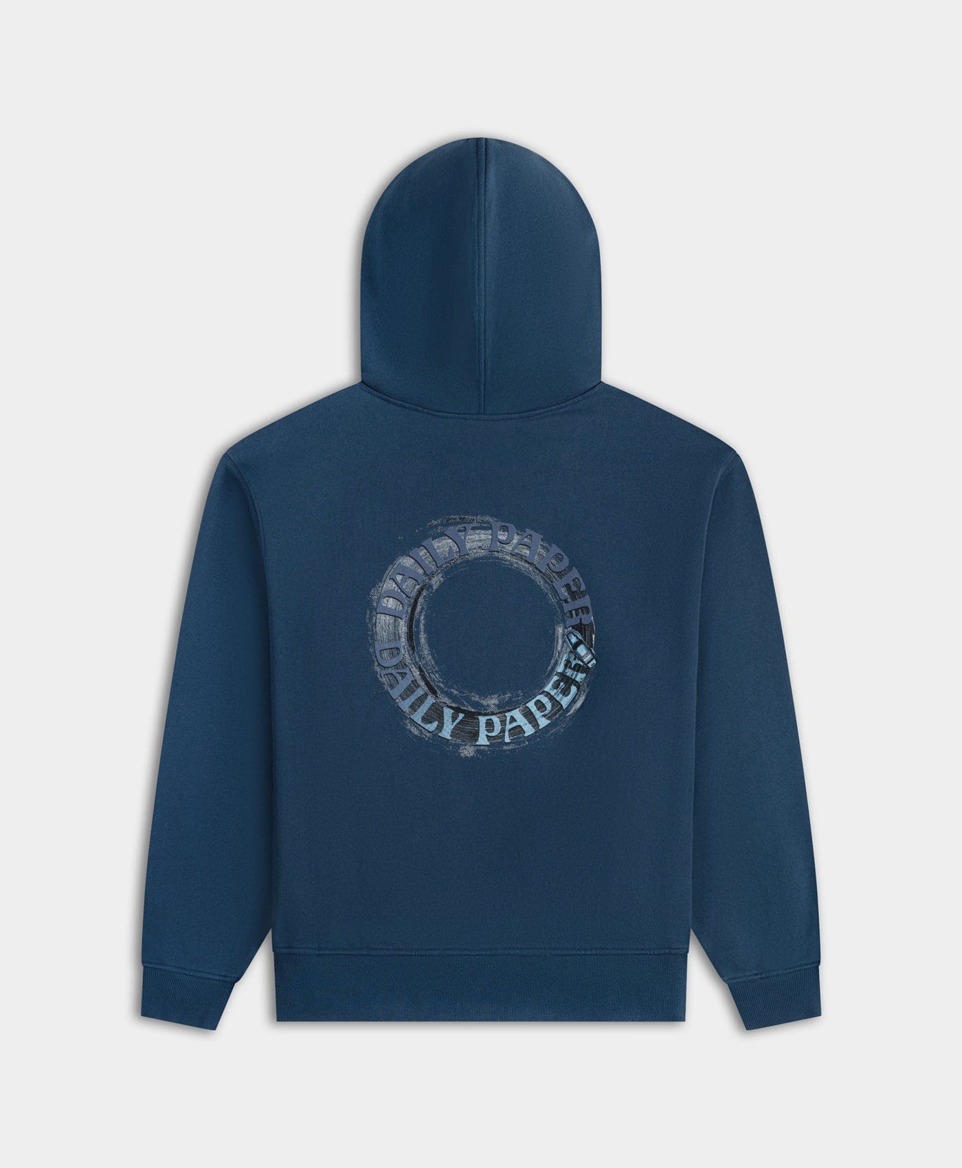 Blue Wing Teal Orbit Drift Hoodie