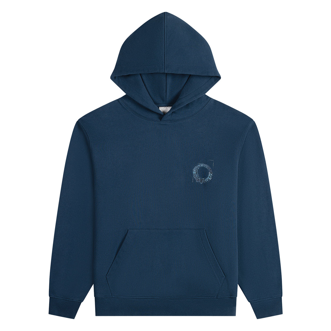 Blue Wing Teal Orbit Drift Hoodie