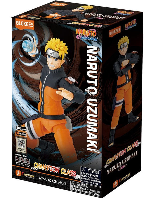 Funko Pop Blokees Nartuto Shippuden Naruto Uzumaki Champion Class Model Kit