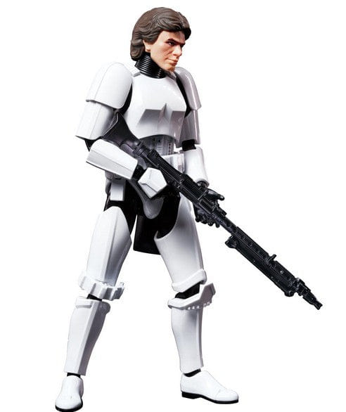 Funko Pop Blokees Star Wars A New Hope Han Solo Stormtrooper Disguise Model Kit