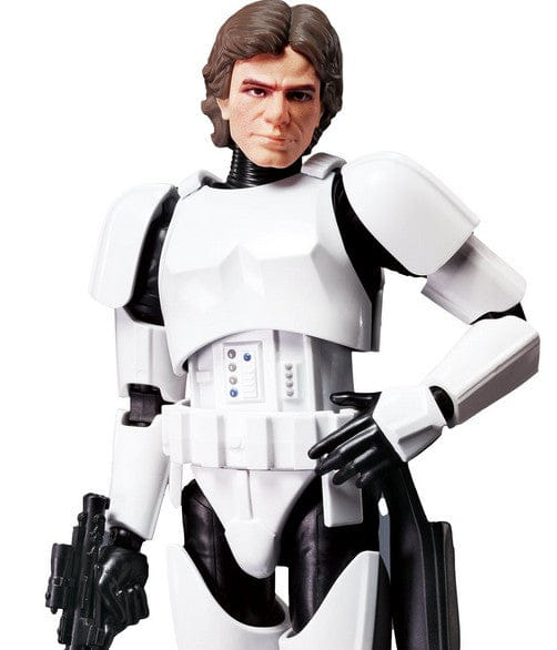Funko Pop Blokees Star Wars A New Hope Han Solo Stormtrooper Disguise Model Kit