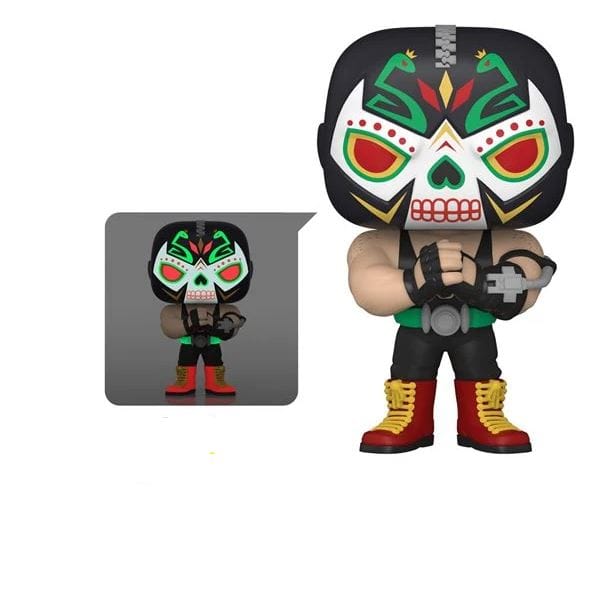 Funko Pop Dia de los DC Bane Glow in the Dark Exclusive 412 Vinyl Figure