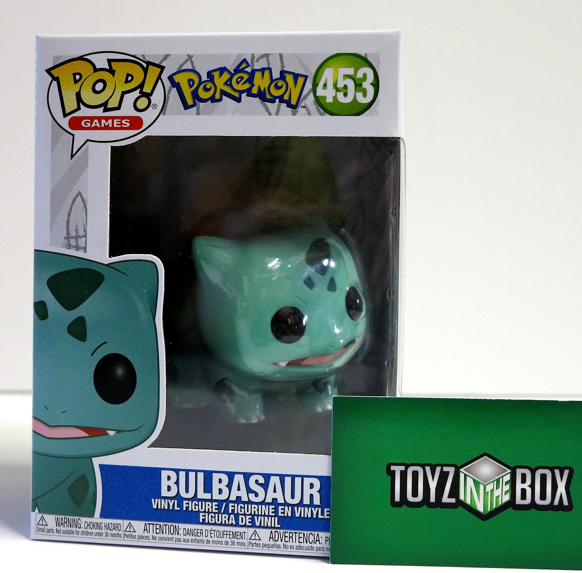 Funko Pop Pokemon Bulbasaur 453 VInyl Figure