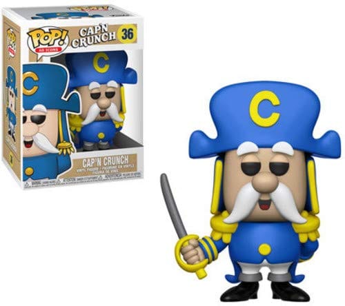 Funko Pop Ad Icons Quaker Oats Cap'n Crunch 36 VInyl Figure