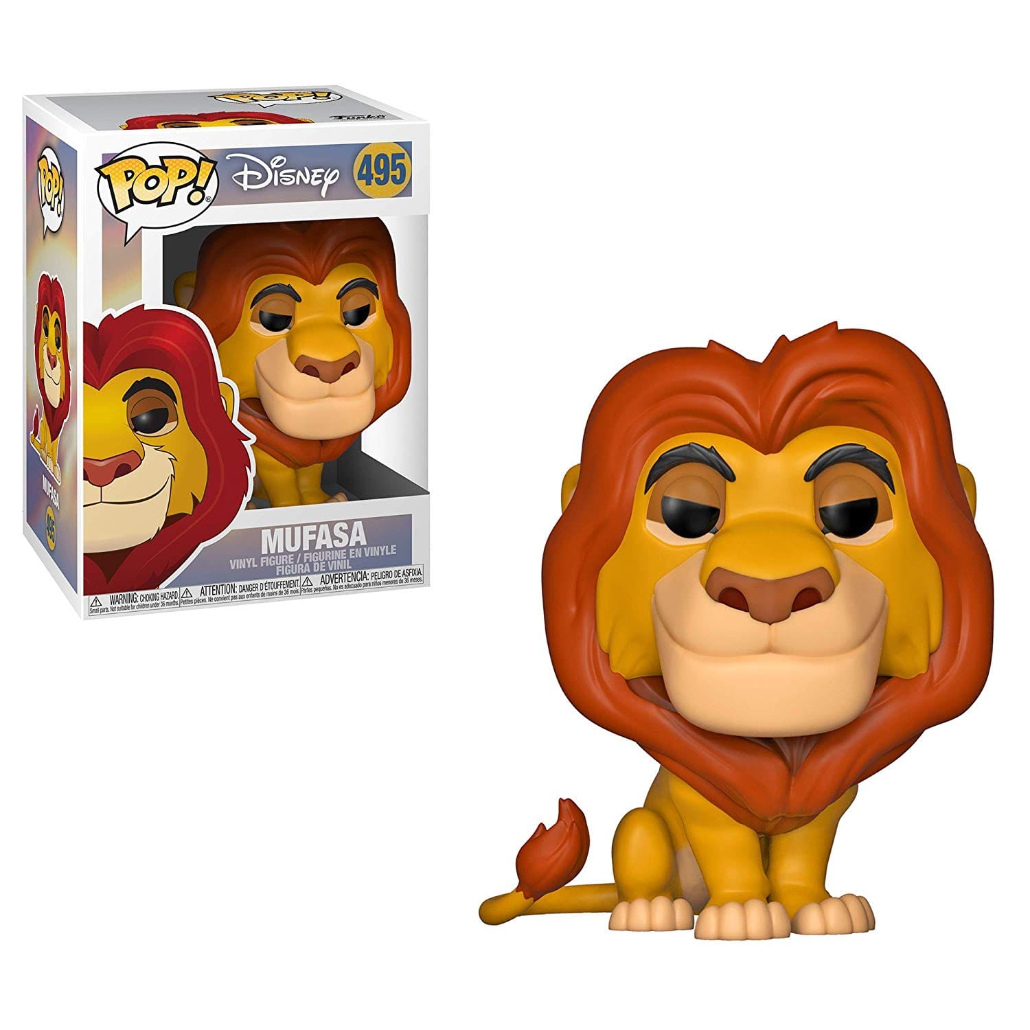 Funko Pop Disney Lion King Mufasa 495 Vinyl Figure