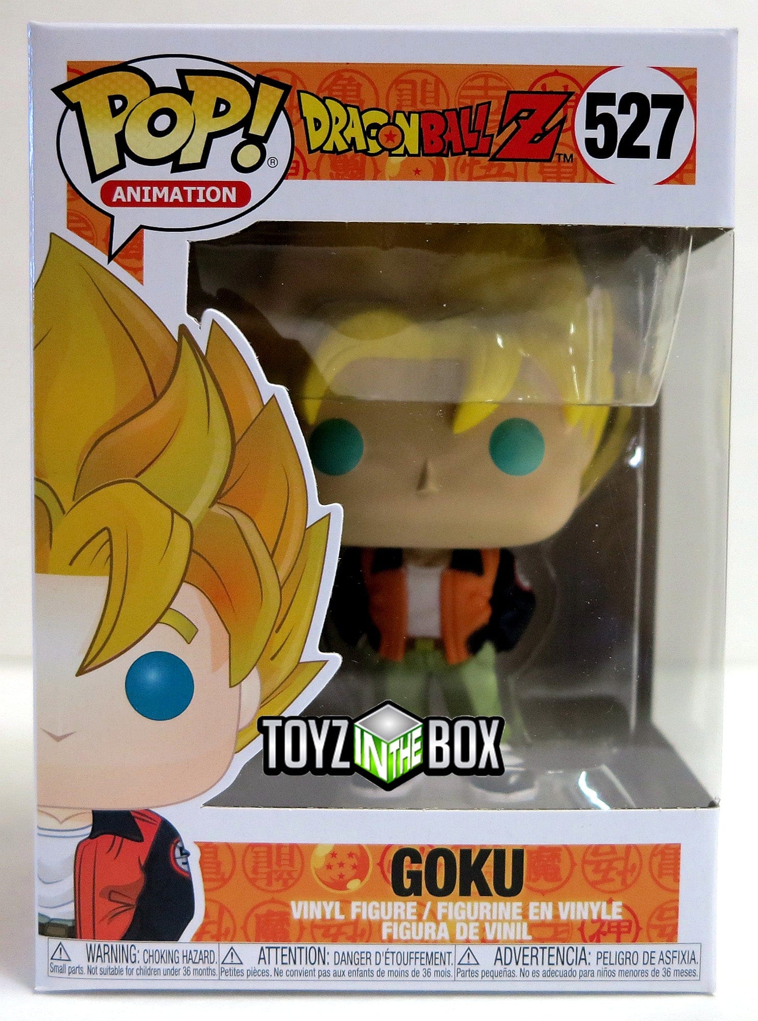 Funko Pop Dragon Ball Z Goku Casual 527 VInyl Figure