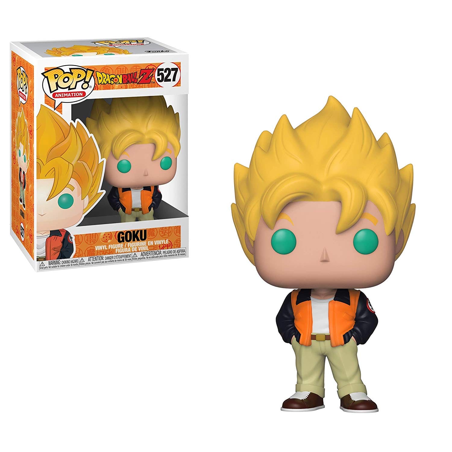 Funko Pop Dragon Ball Z Goku Casual 527 VInyl Figure