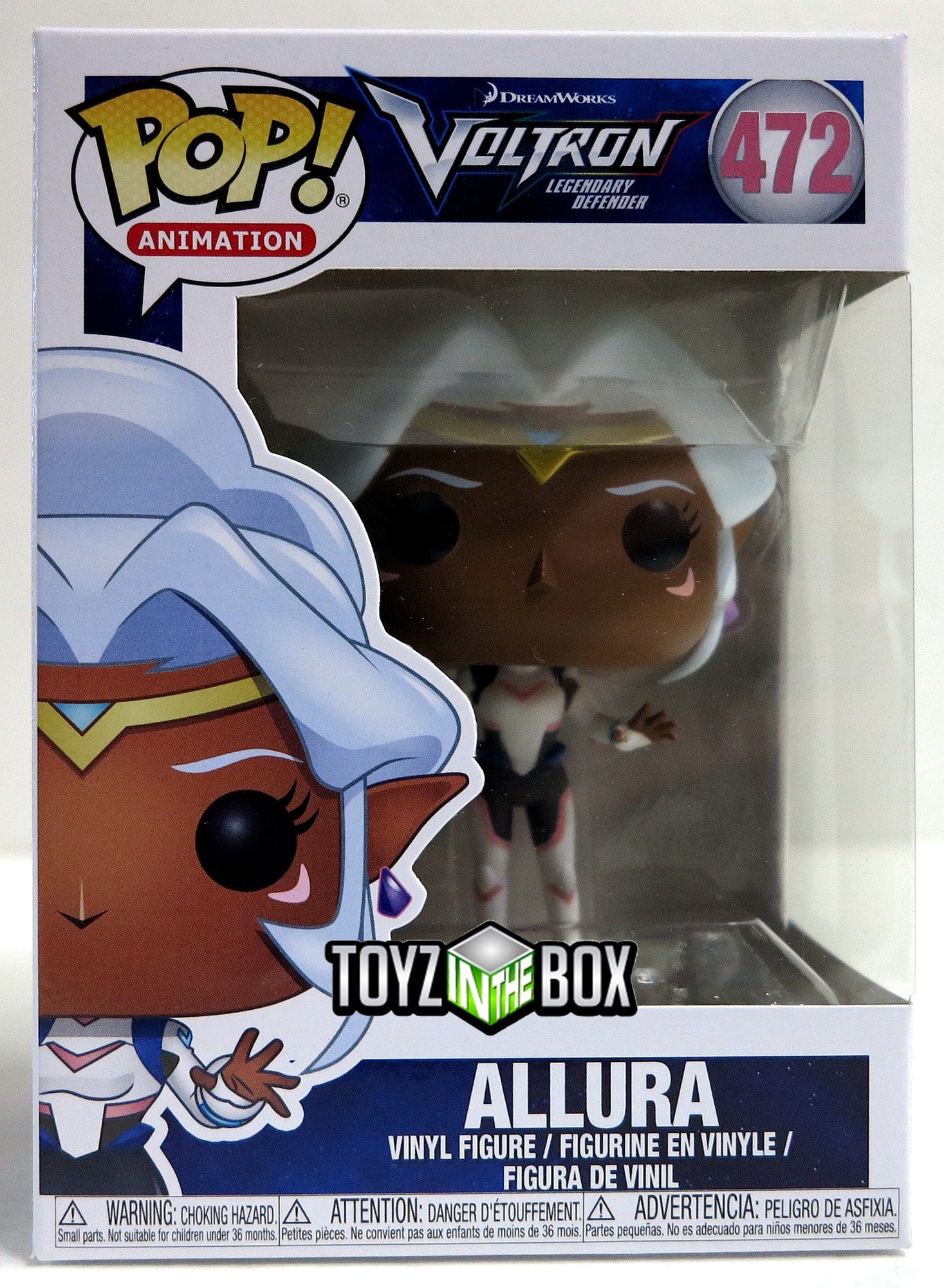 Funko Pop Voltron Legendary Defender Allura 472 VInyl Figure