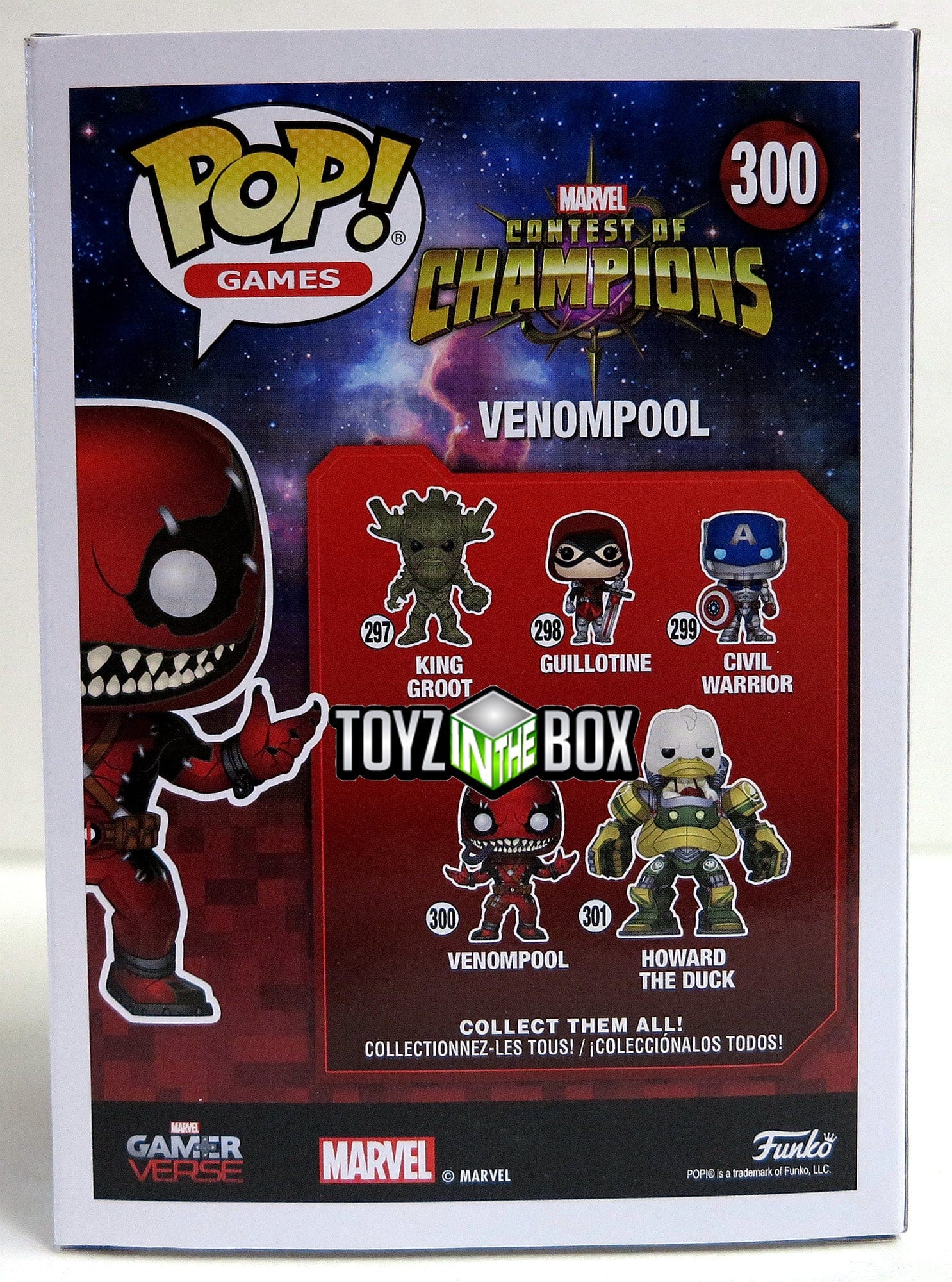 Funko Pop Marvel Gamerverse Venompool 300 Vinyl Figure