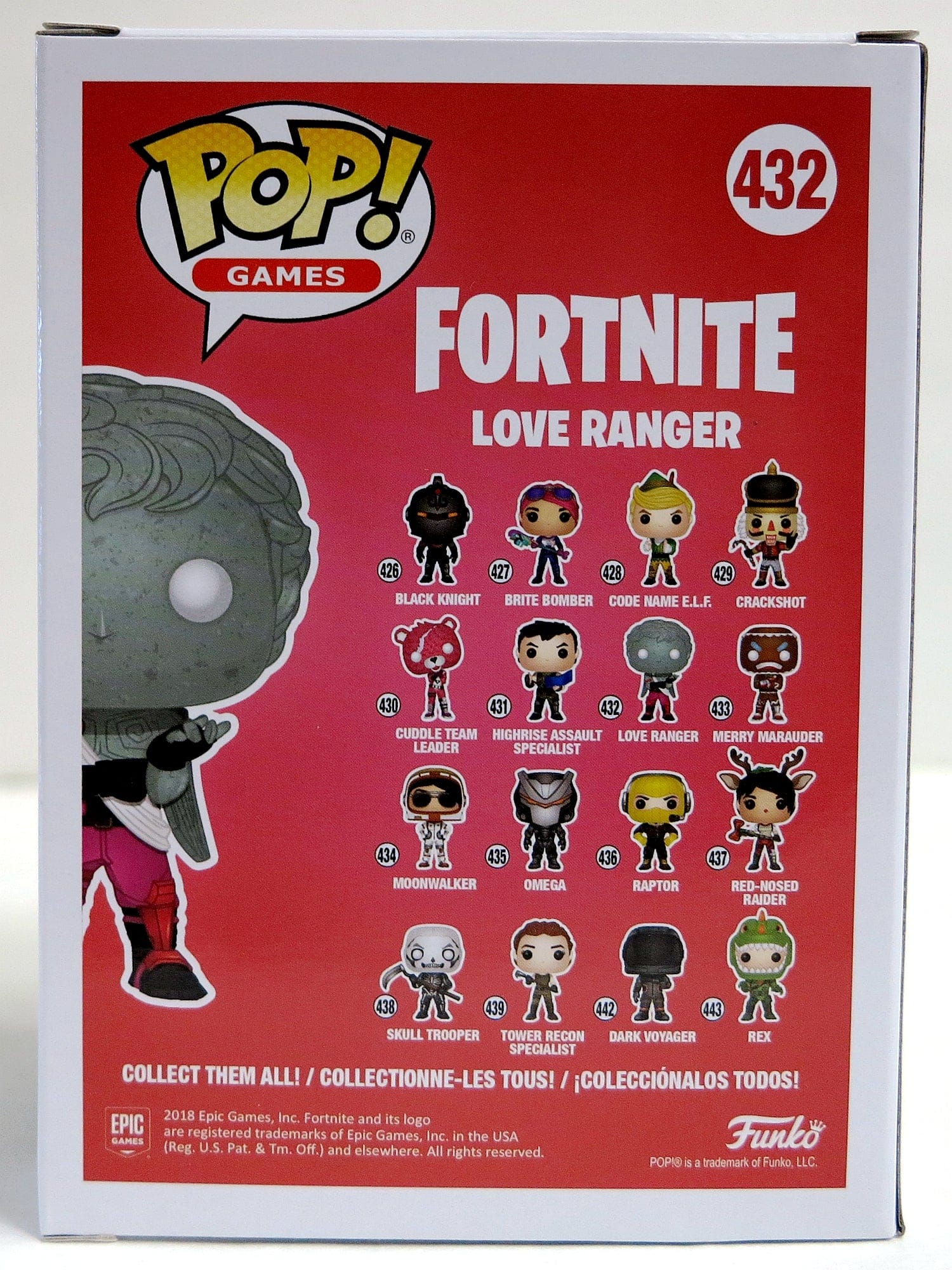 Funko Pop Fortnite Love Ranger 432 Vinyl Figure