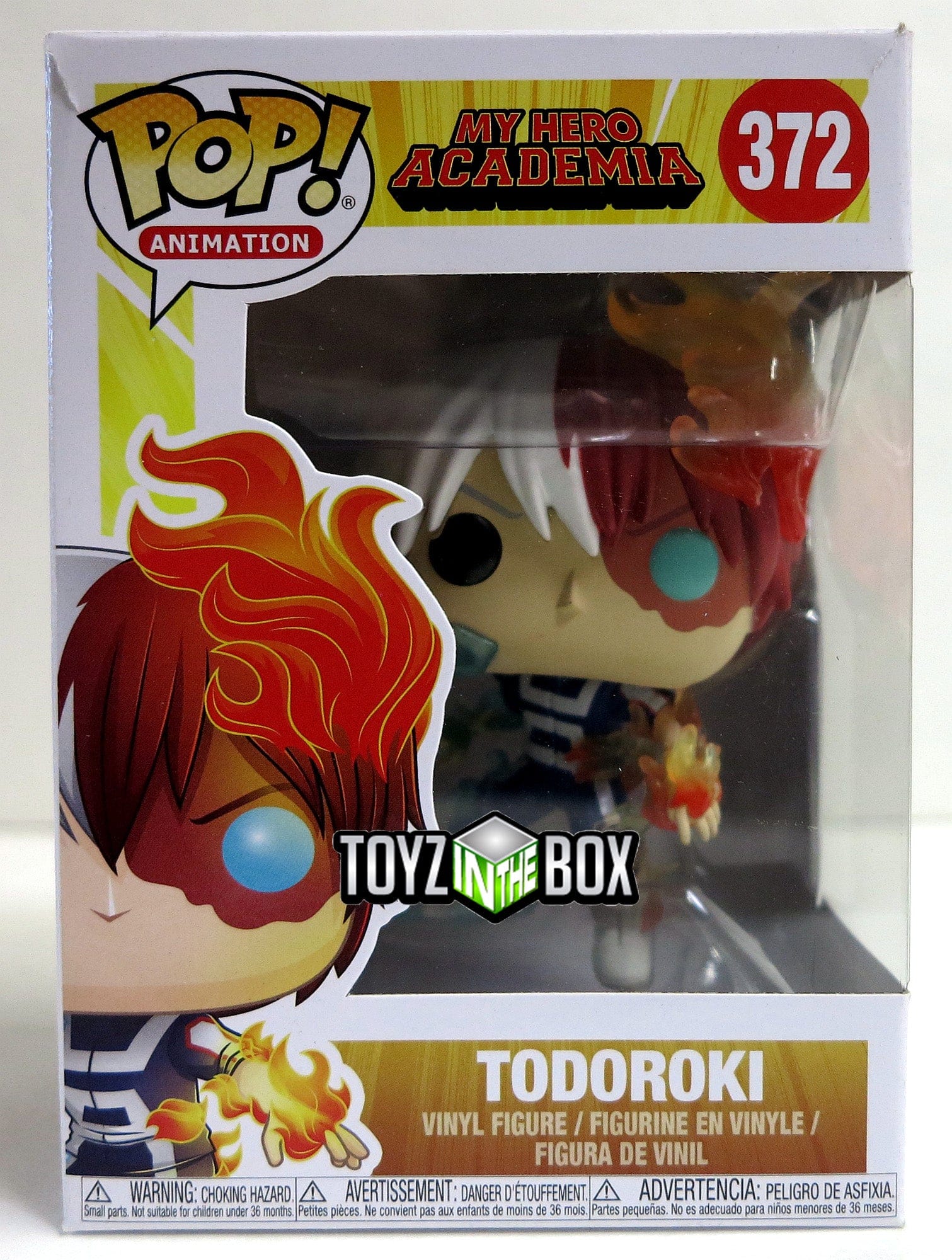 Funko Pop My Hero Academia Shoto Todoroki 372 Vinyl Figure
