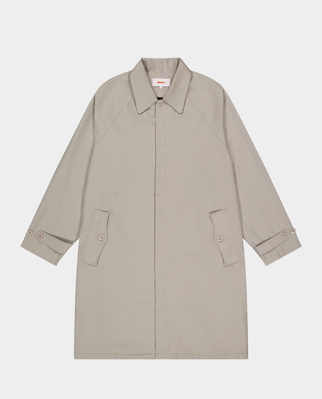 Checks Downtown - Raglan Overcoat - Taupe