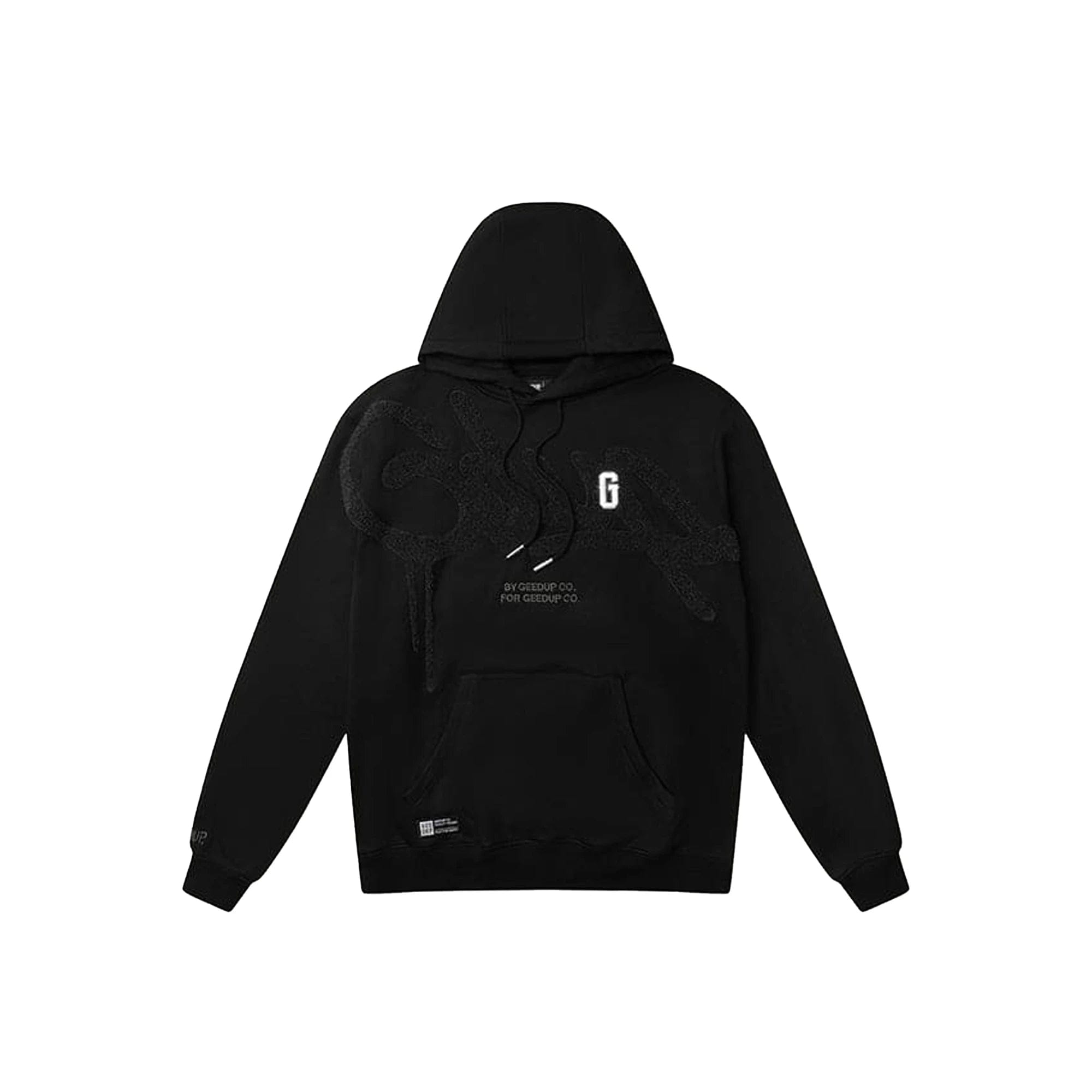 Geedup Handstyle/G Hoodie Black / Charcoal (2025)