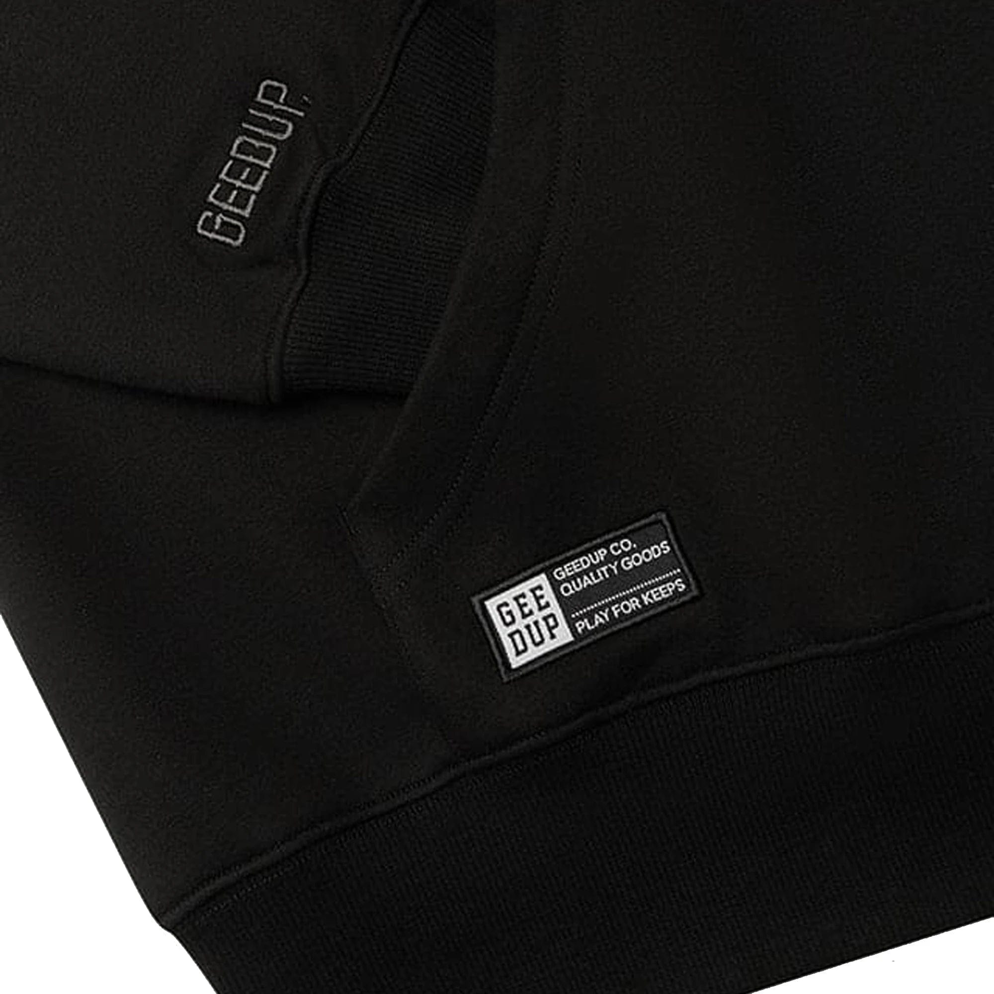 Geedup Handstyle/G Hoodie Black / Charcoal (2025)
