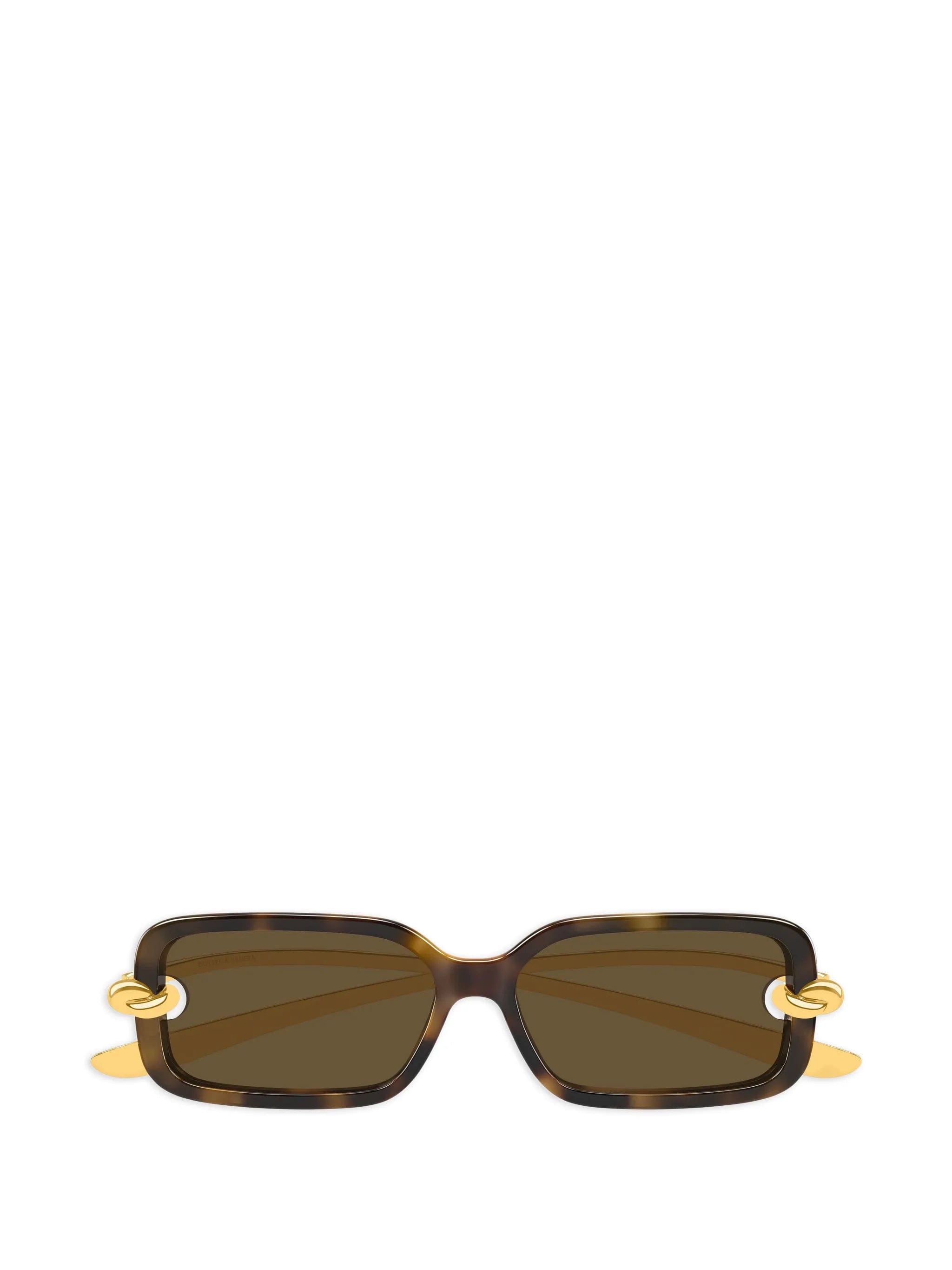 Bottega Veneta Eyewear rectangle - frame sunglasses