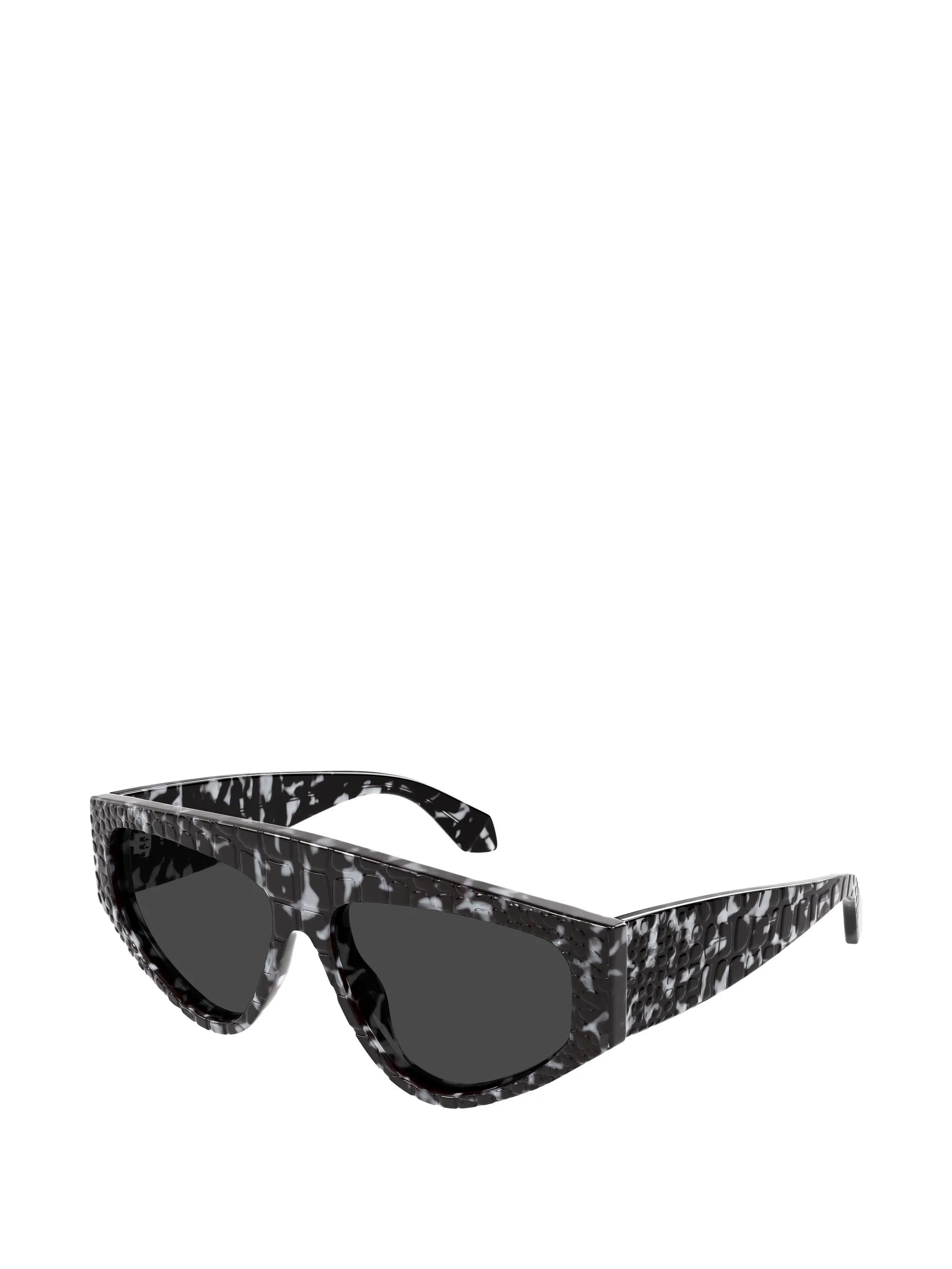 Alaia Eyewear crocodile - effect tortoiseshell - pattern sunglasses