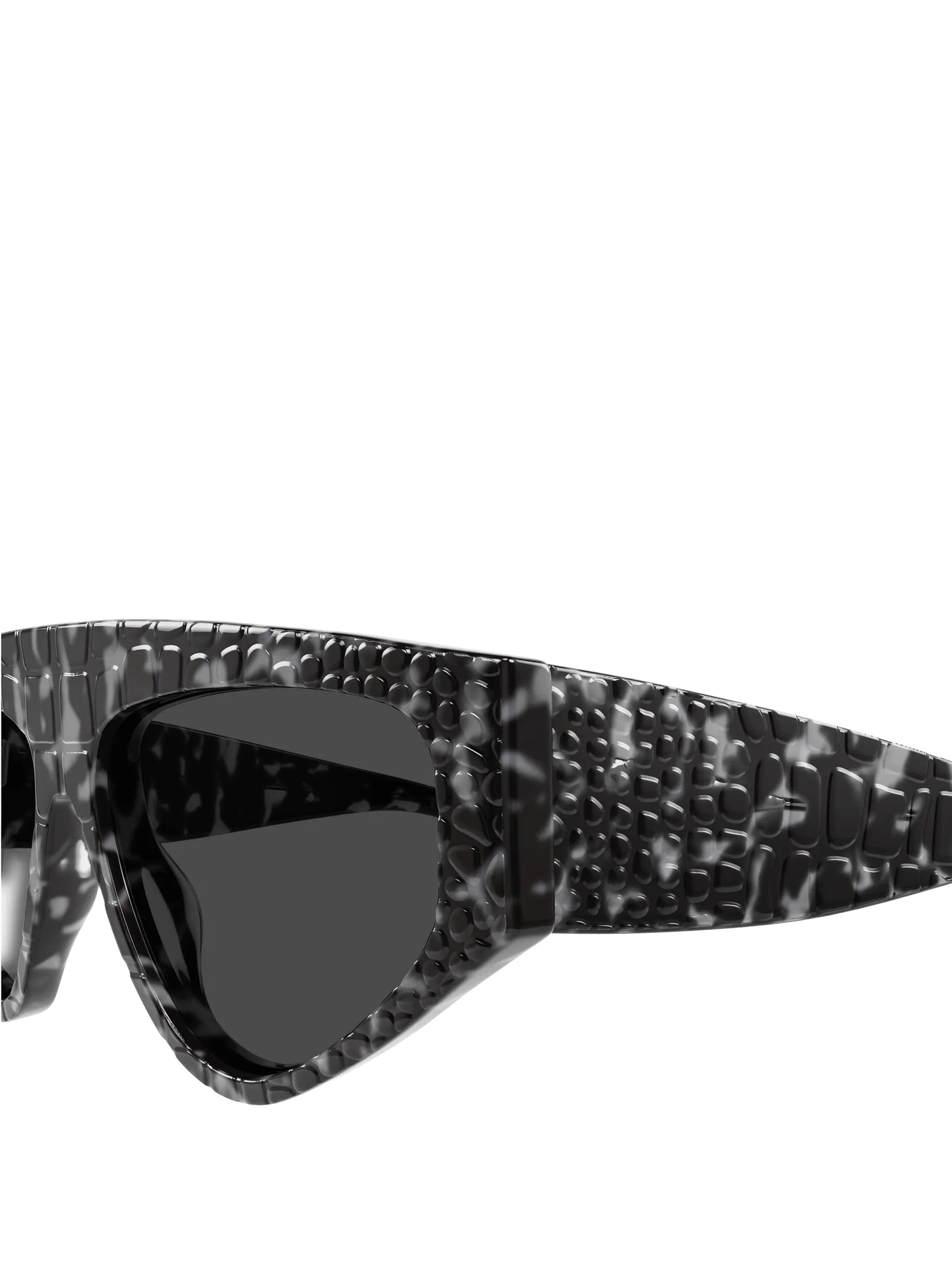 Alaia Eyewear crocodile - effect tortoiseshell - pattern sunglasses