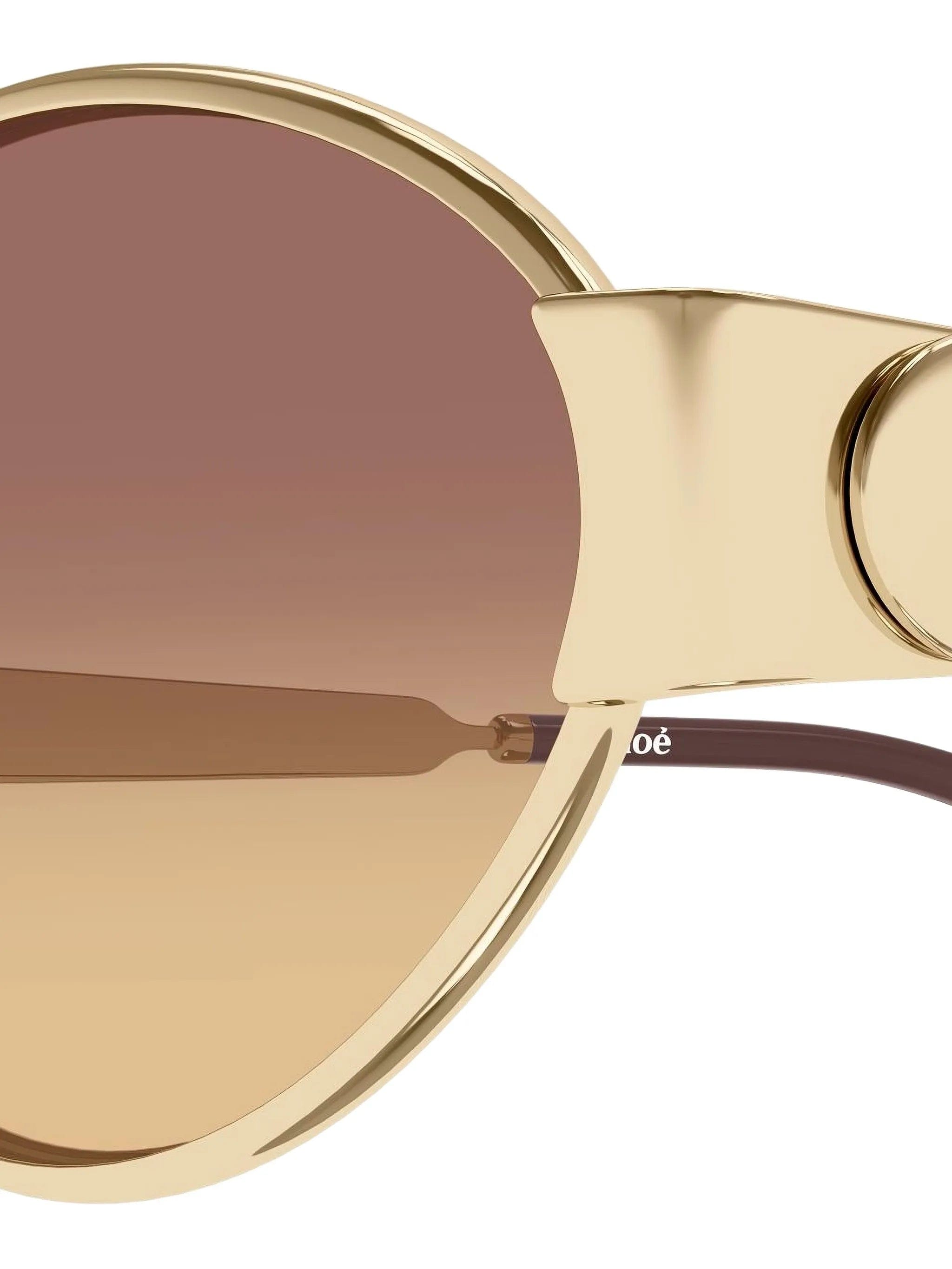 Chloé Eyewear oval - frame sunglasses