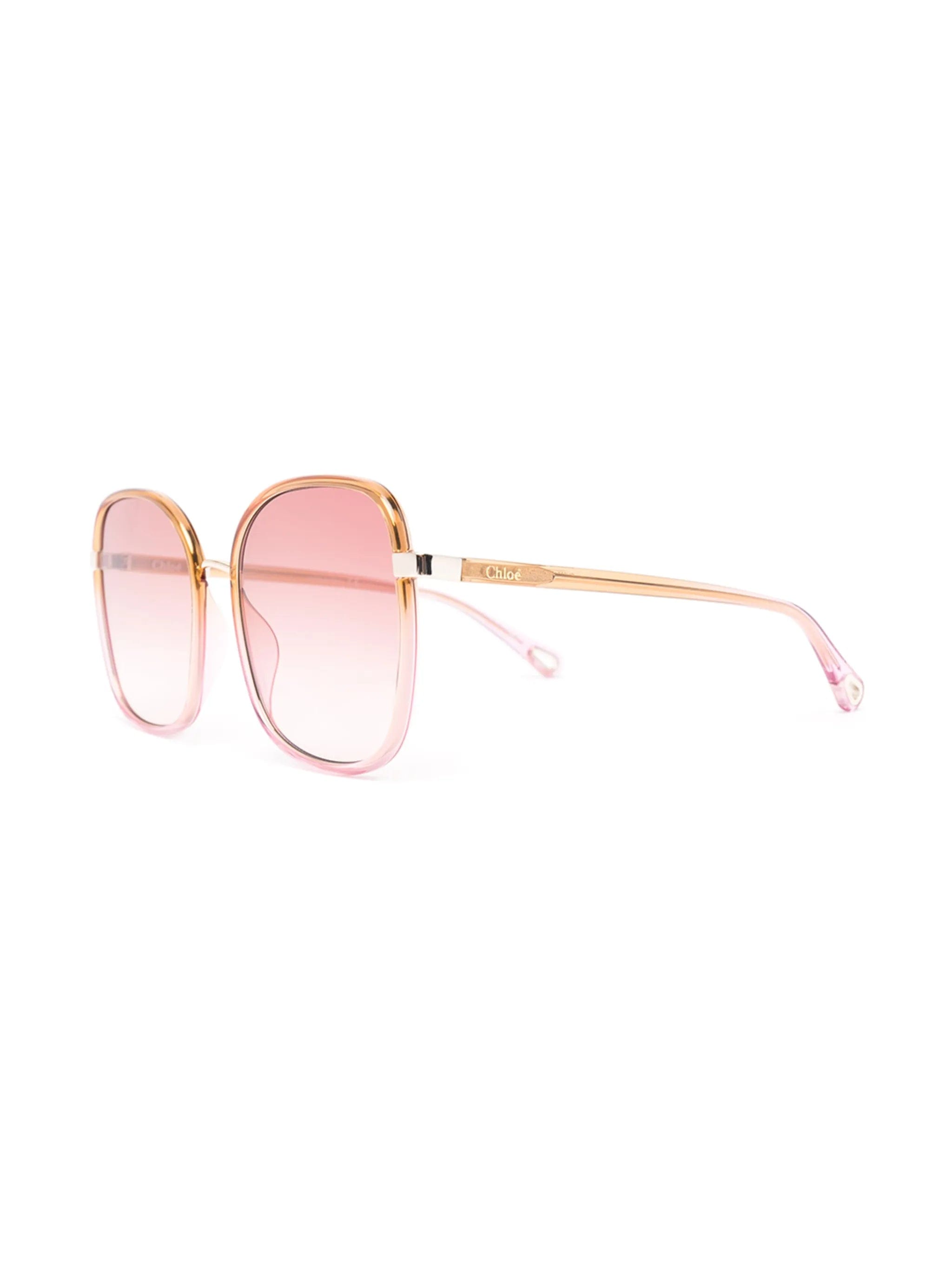 Chloé Eyewear Franky oversized square - frame sunglasses