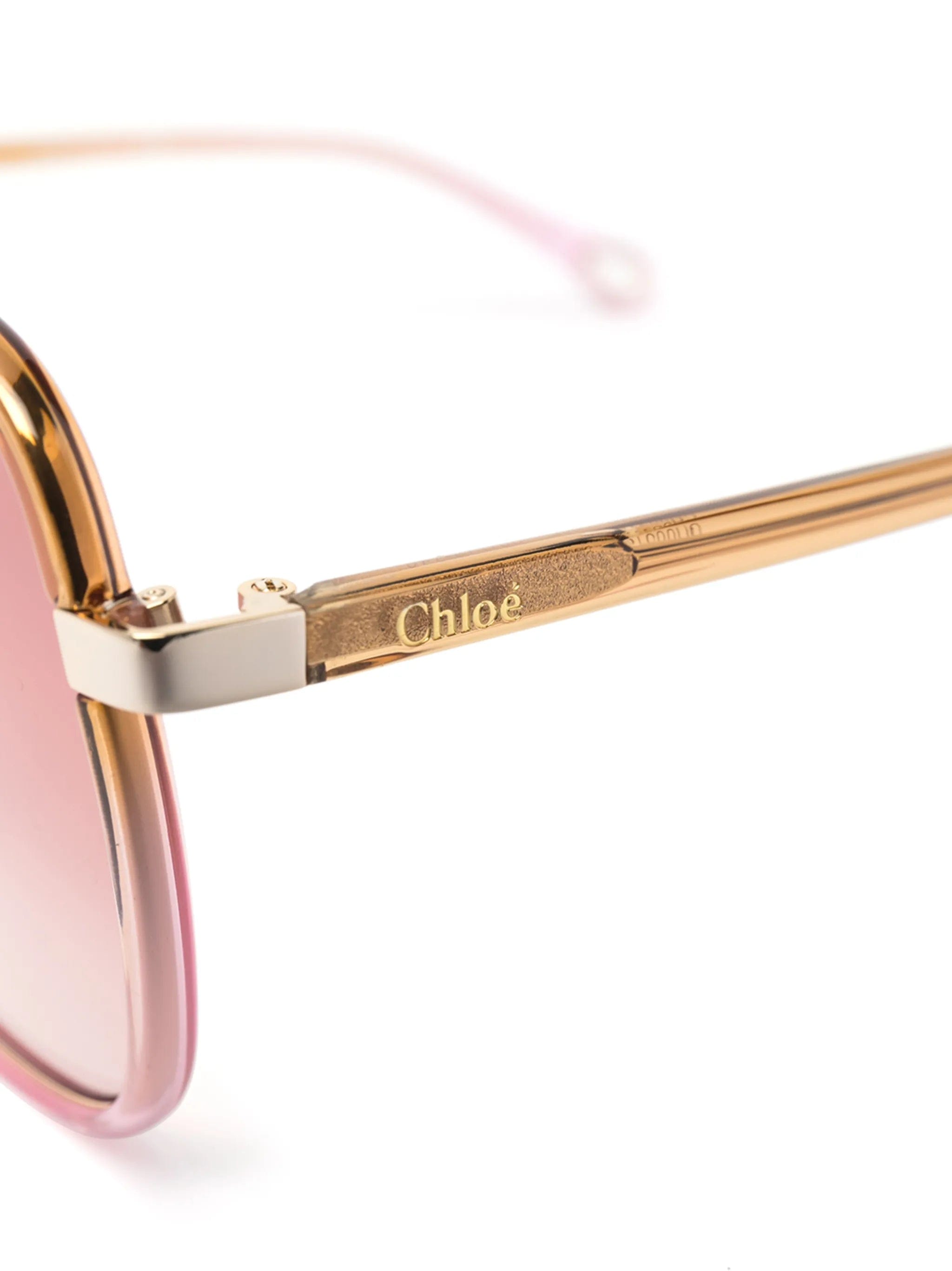 Chloé Eyewear Franky oversized square - frame sunglasses