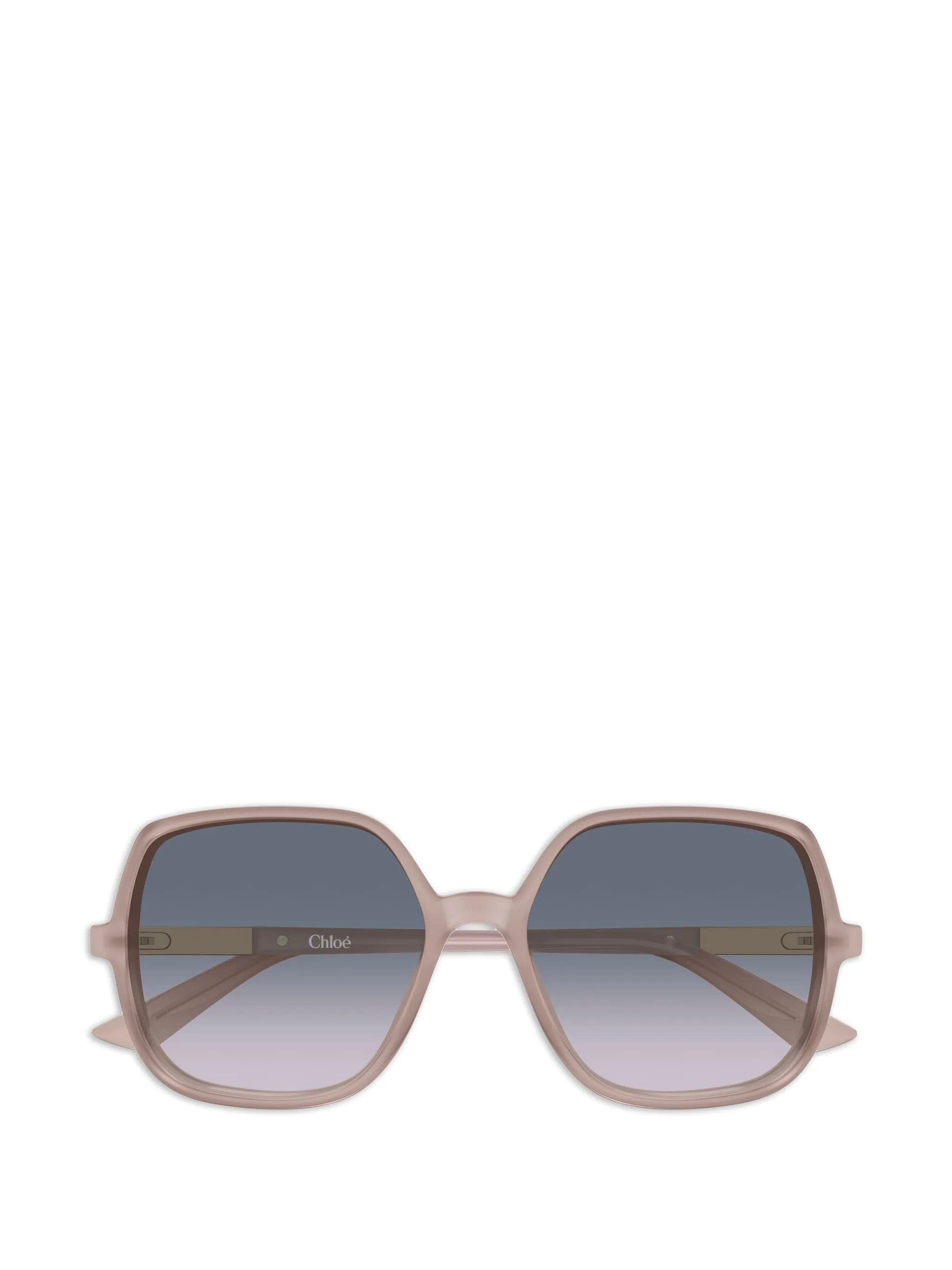 Chloé Eyewear oversized geometric - frame sunglasses