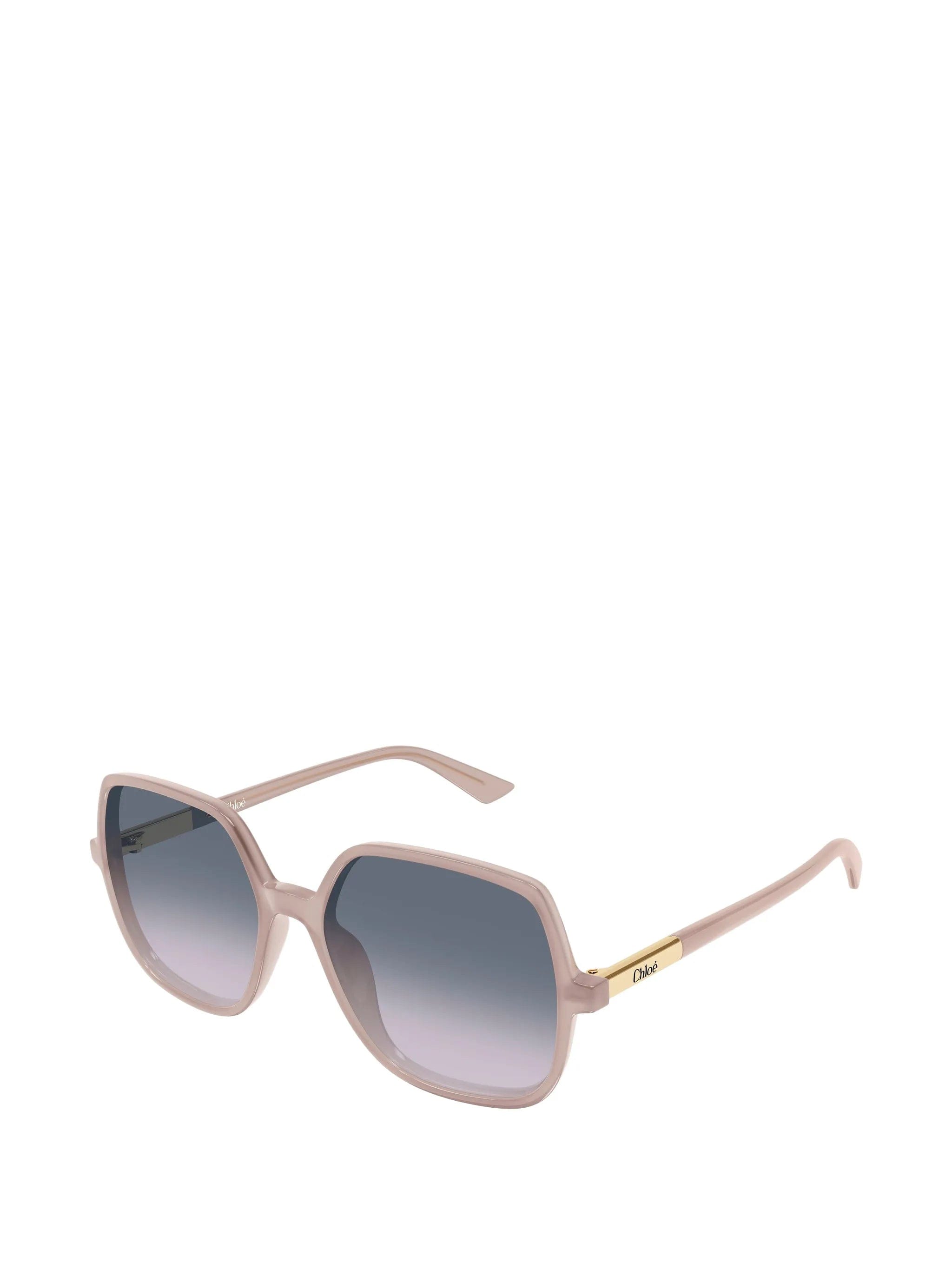 Chloé Eyewear oversized geometric - frame sunglasses