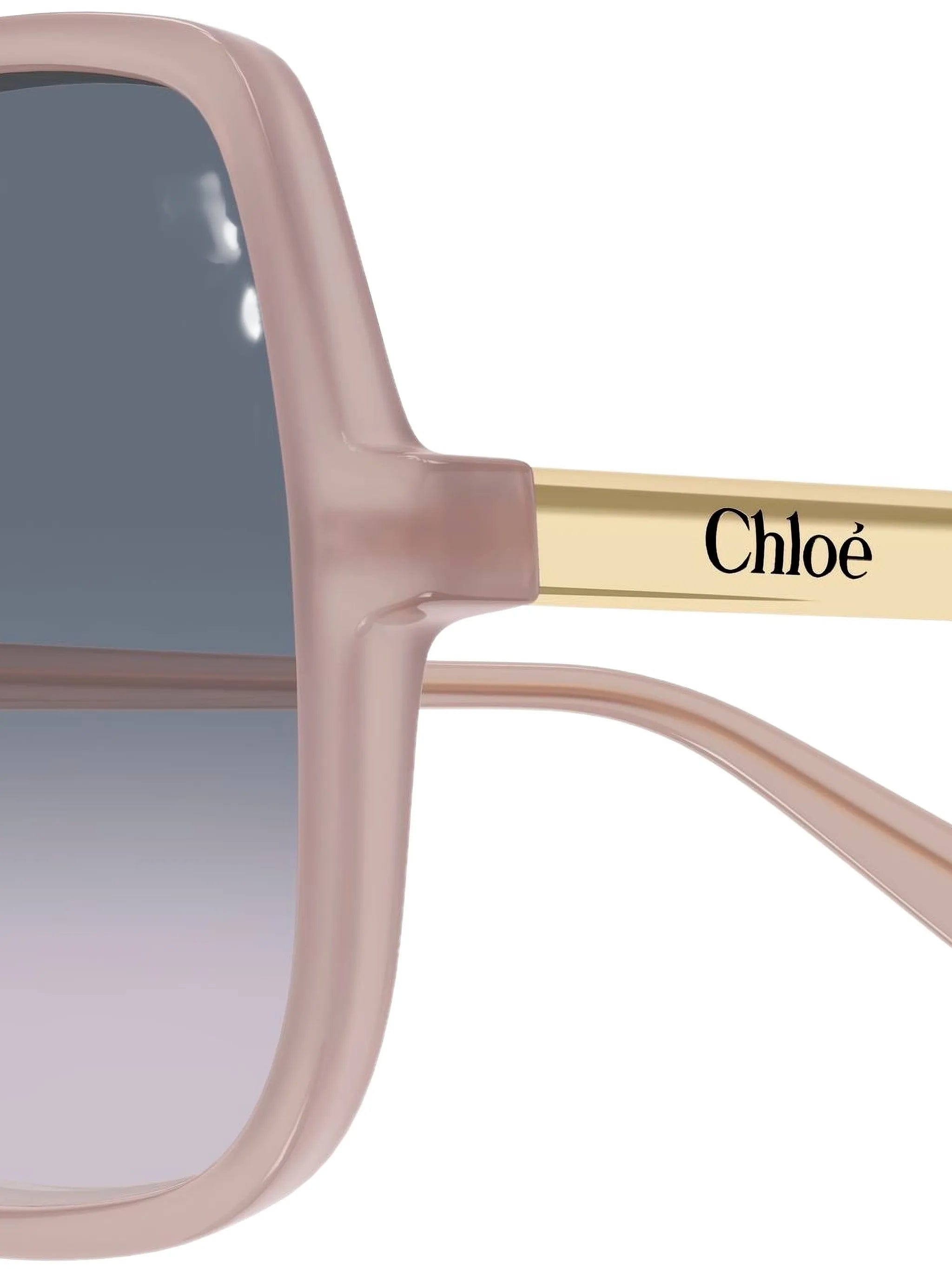Chloé Eyewear oversized geometric - frame sunglasses