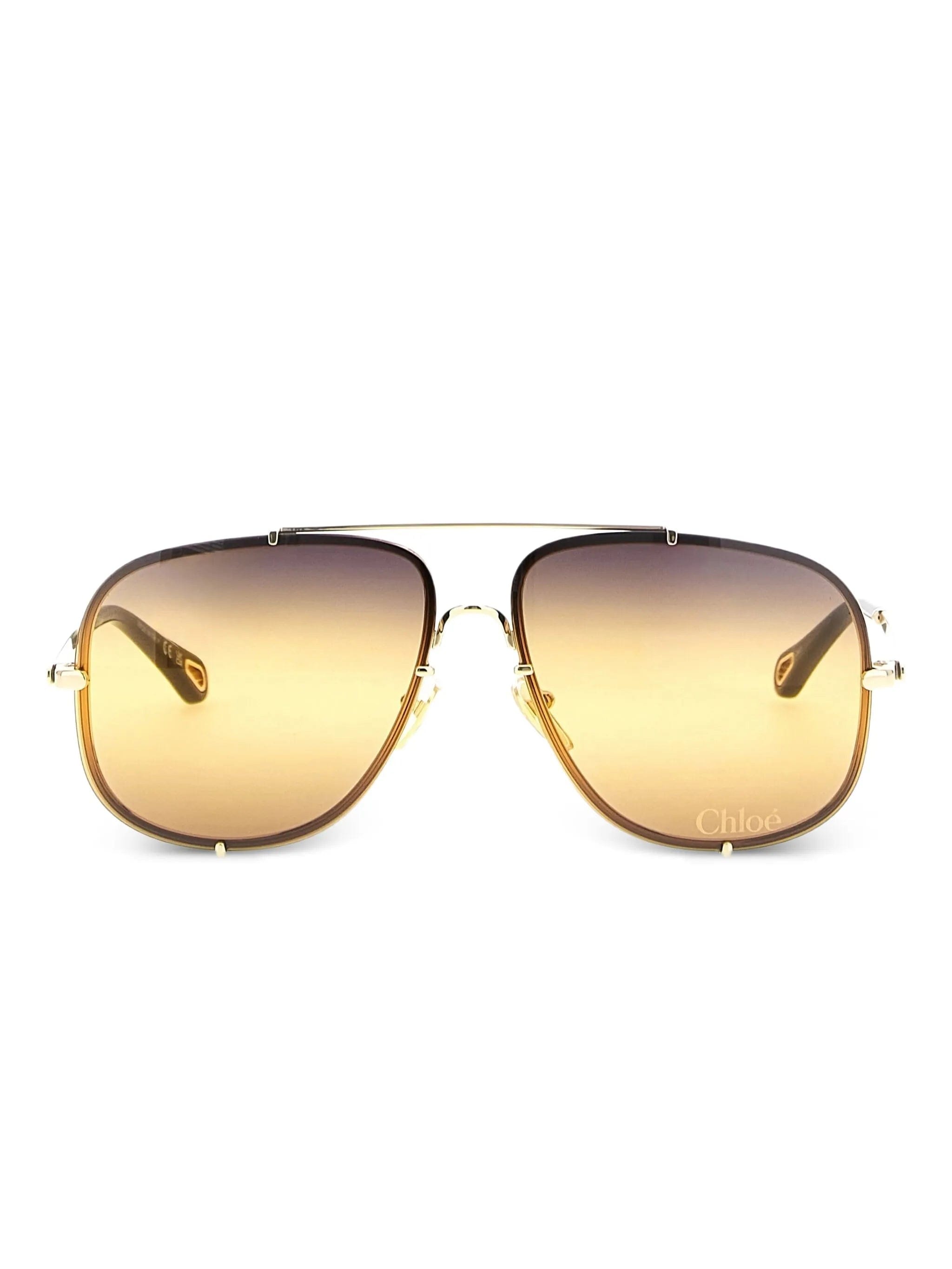 Chloé Eyewear pilot - frame sunglasses
