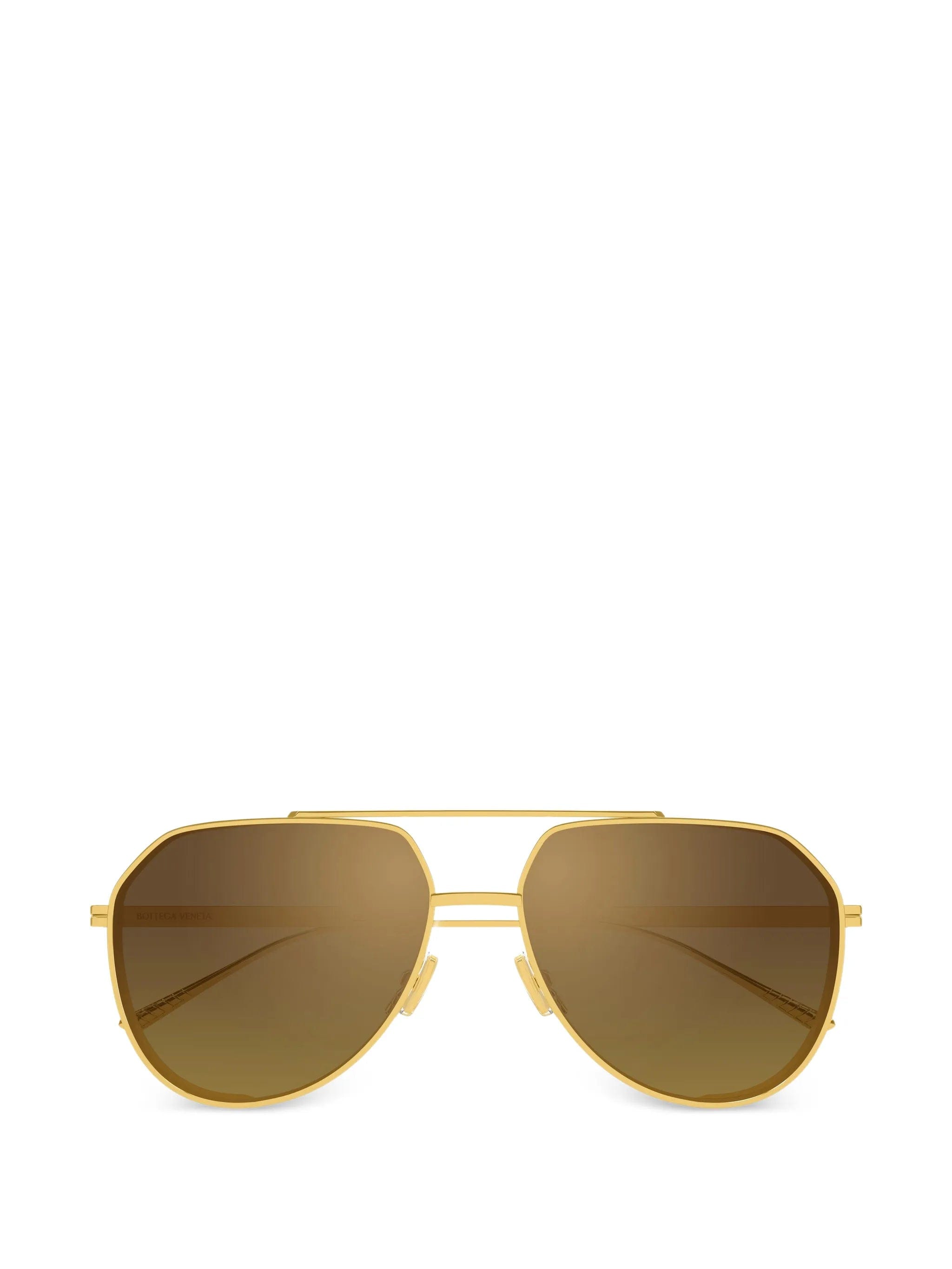 Bottega Veneta Eyewear browline sunglasses