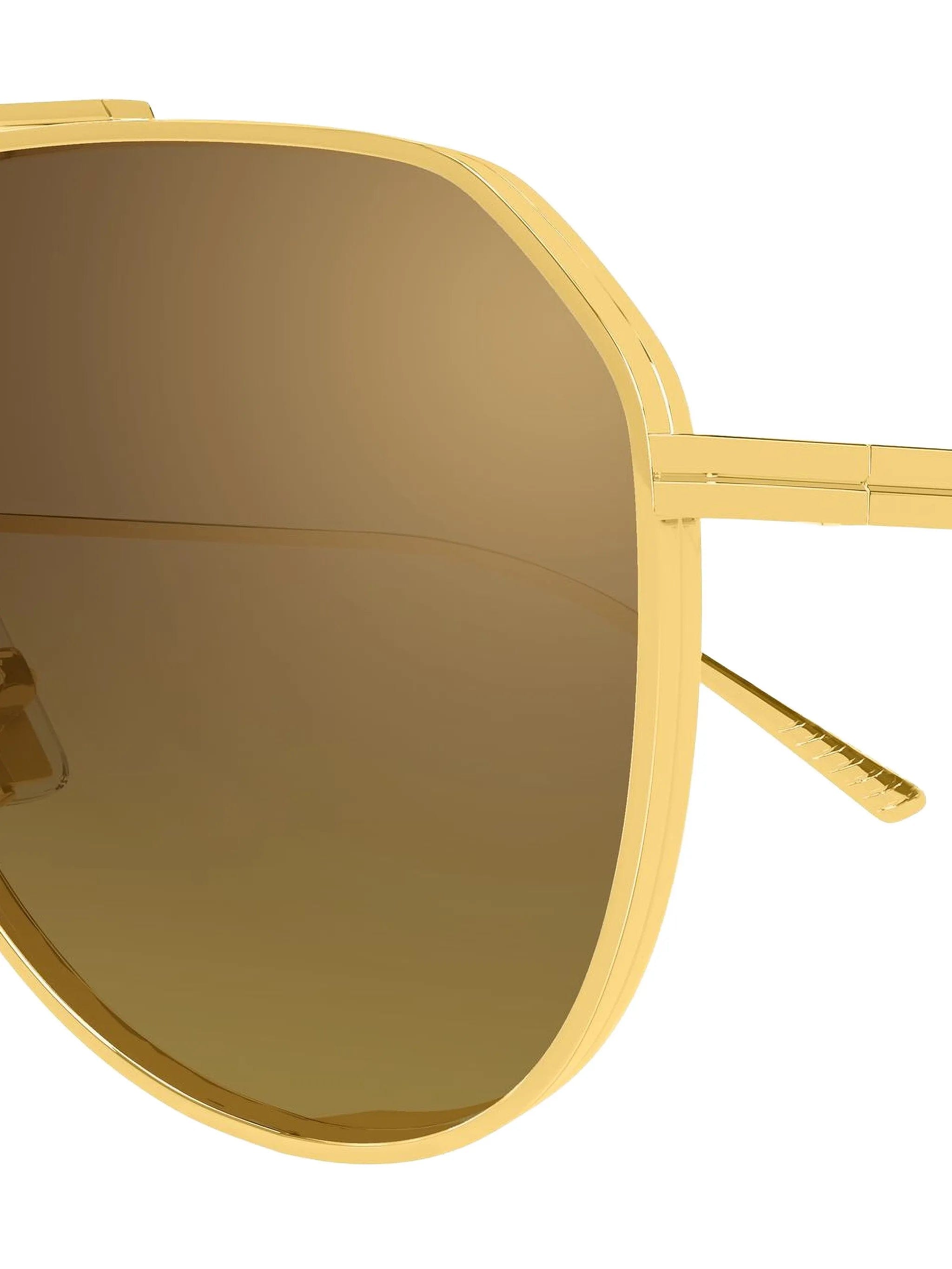 Bottega Veneta Eyewear browline sunglasses