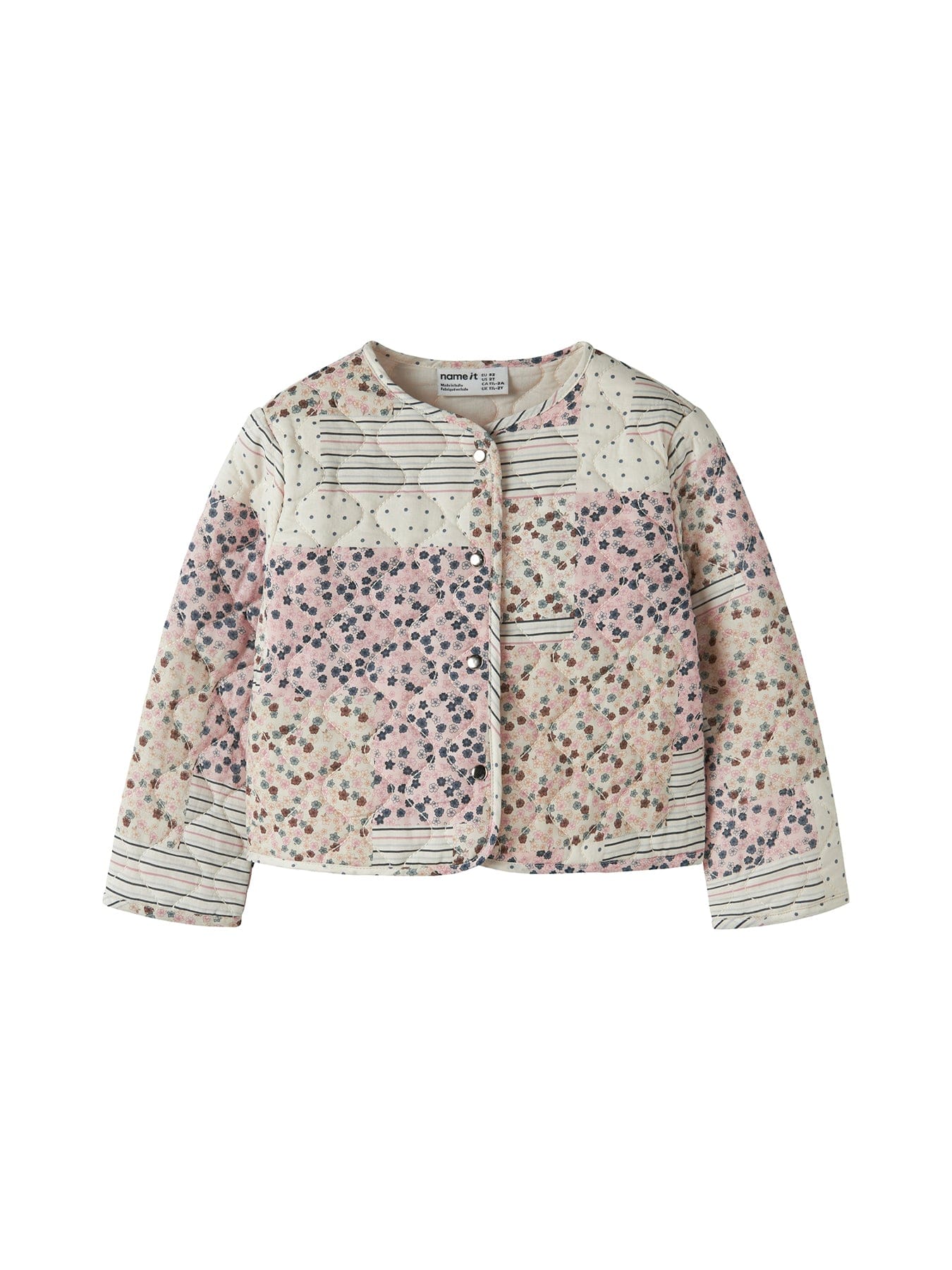 Name It Mini Kids' Lena Quilted Shacket