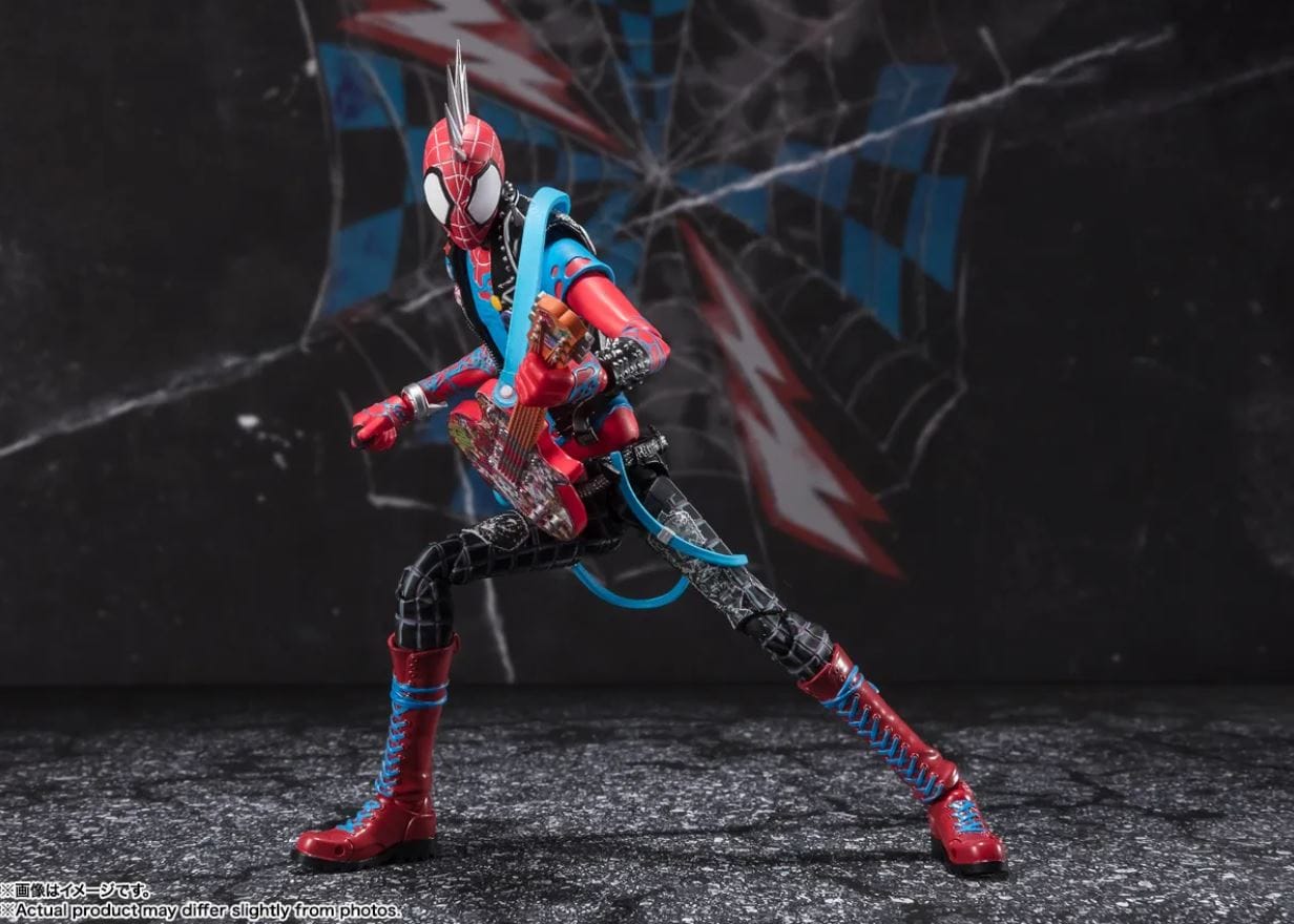 Bandai S.H. Figuarts Spider - Punk (Spider - Man Across the Spider - Verse)) Spider - Man Across the Spider - Verse) Action Figure