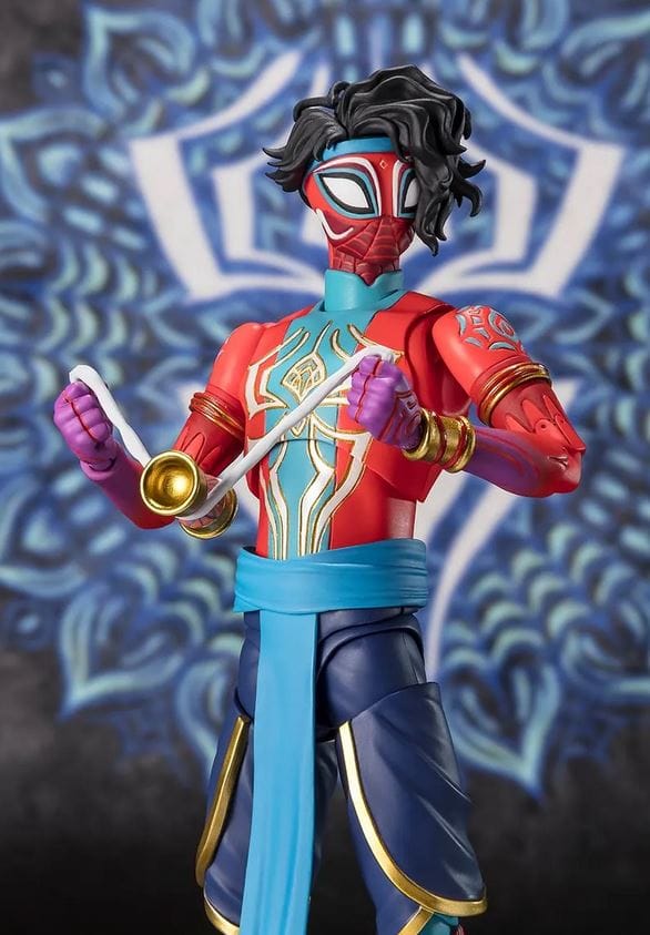 Bandai S.H. Figuarts Spider - Man India (Spider - Man: Across the Spider - Verse) Spider - Man: Across the Spider - Verse Action Figure