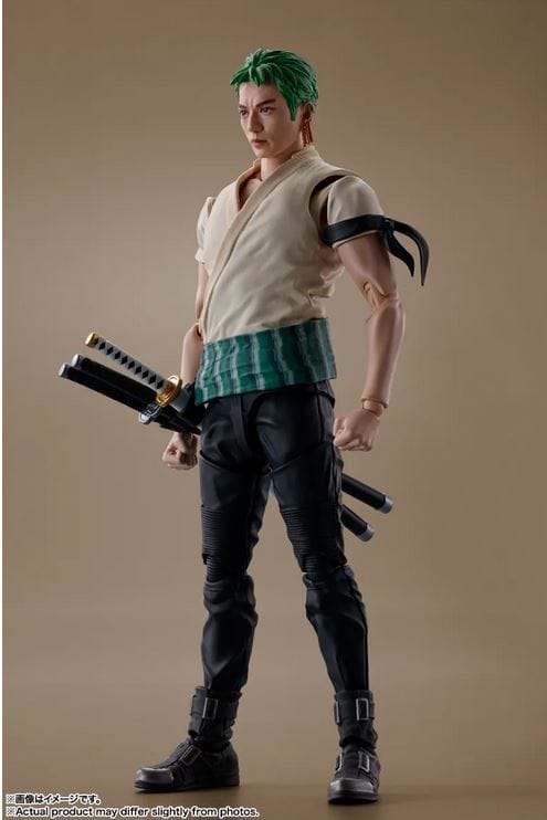Bandai S.H. Figuarts Roronoa Zoro (A Netflix Series: ONE PIECE) A Netflix Series: One Piece Action Figure