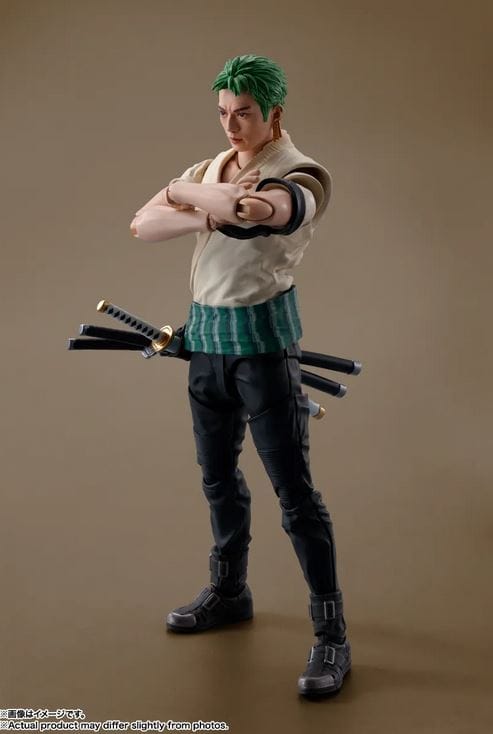 Bandai S.H. Figuarts Roronoa Zoro (A Netflix Series: ONE PIECE) A Netflix Series: One Piece Action Figure