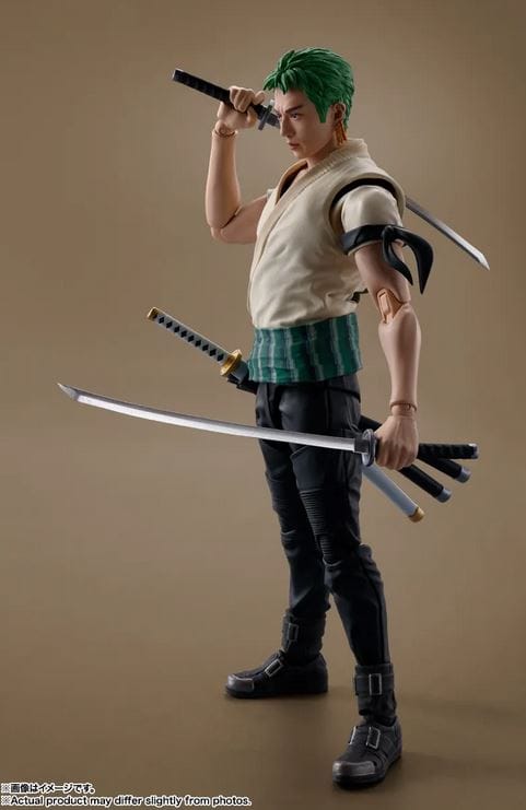 Bandai S.H. Figuarts Roronoa Zoro (A Netflix Series: ONE PIECE) A Netflix Series: One Piece Action Figure