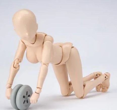 Bandai S.H. Figuarts Body Chan Kentaro Yabuki Edition DX SET (Pale Orange Color Ver.) Action Figure