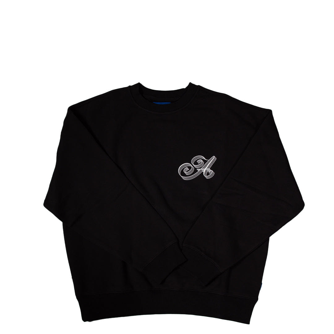 AWAKE NY SCRIPT CREW NECK BLACK