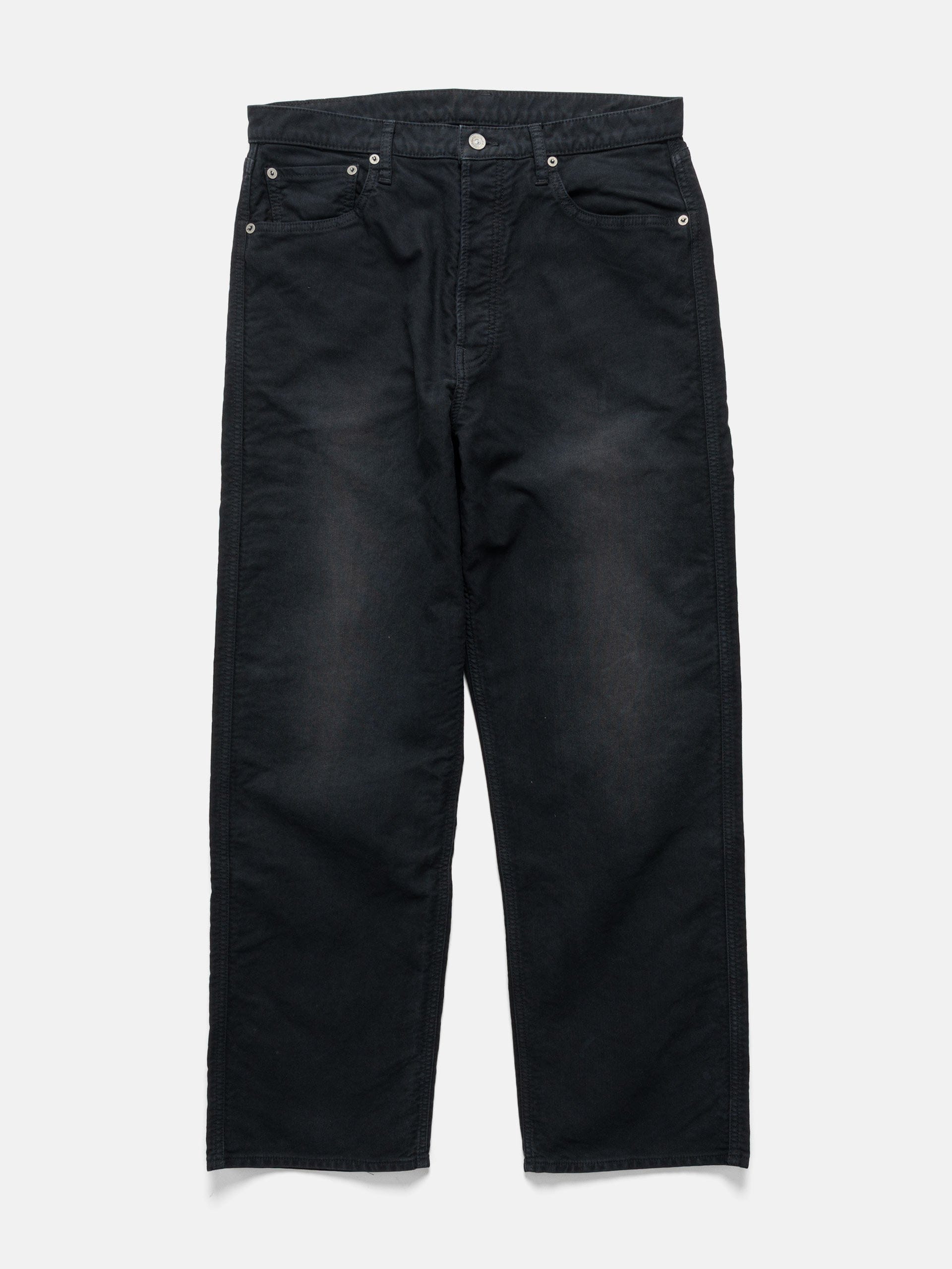 Visvim Fluxus 01 Wide G.Cords Black