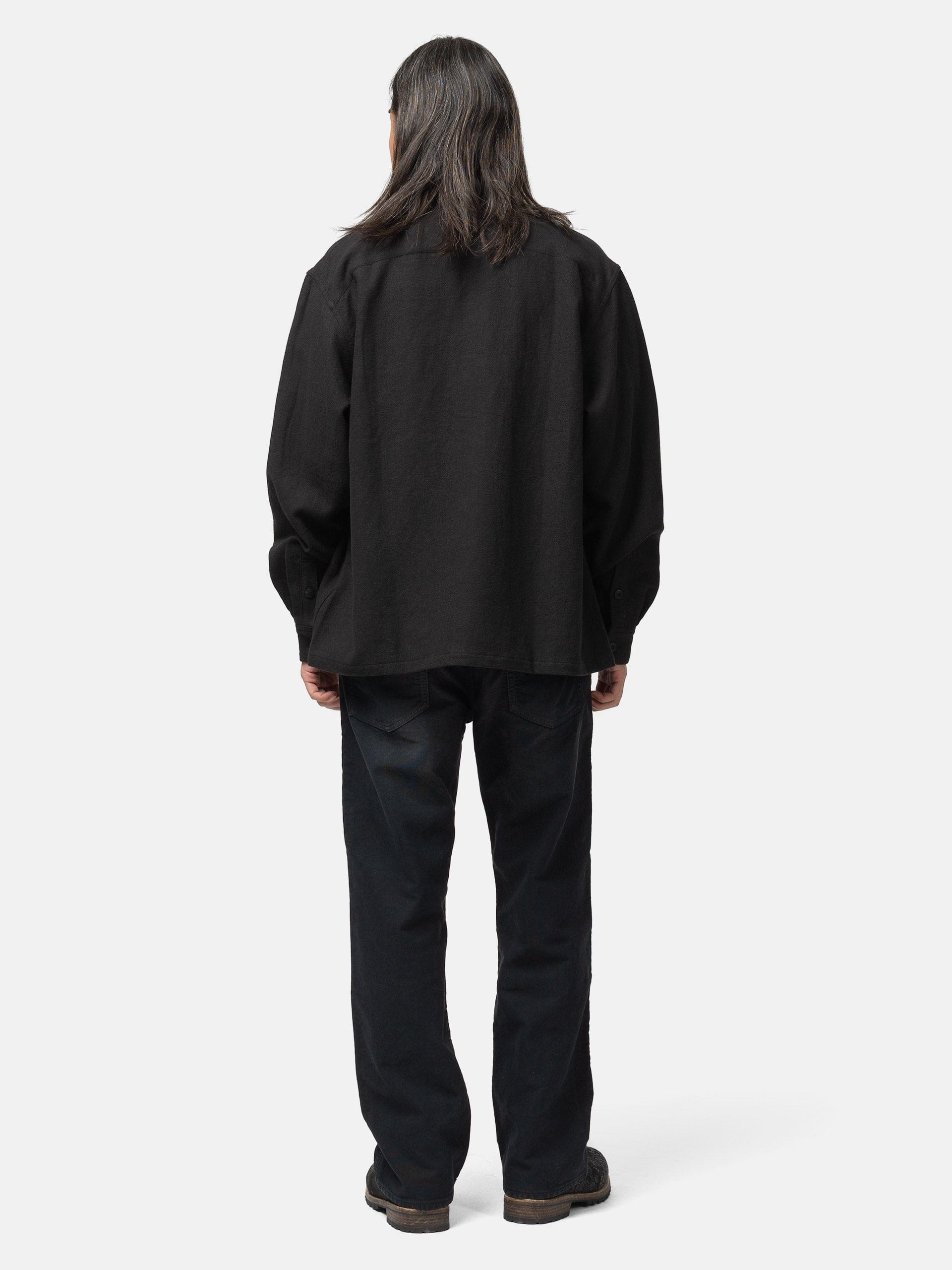 Visvim Fluxus 01 Wide G.Cords Black