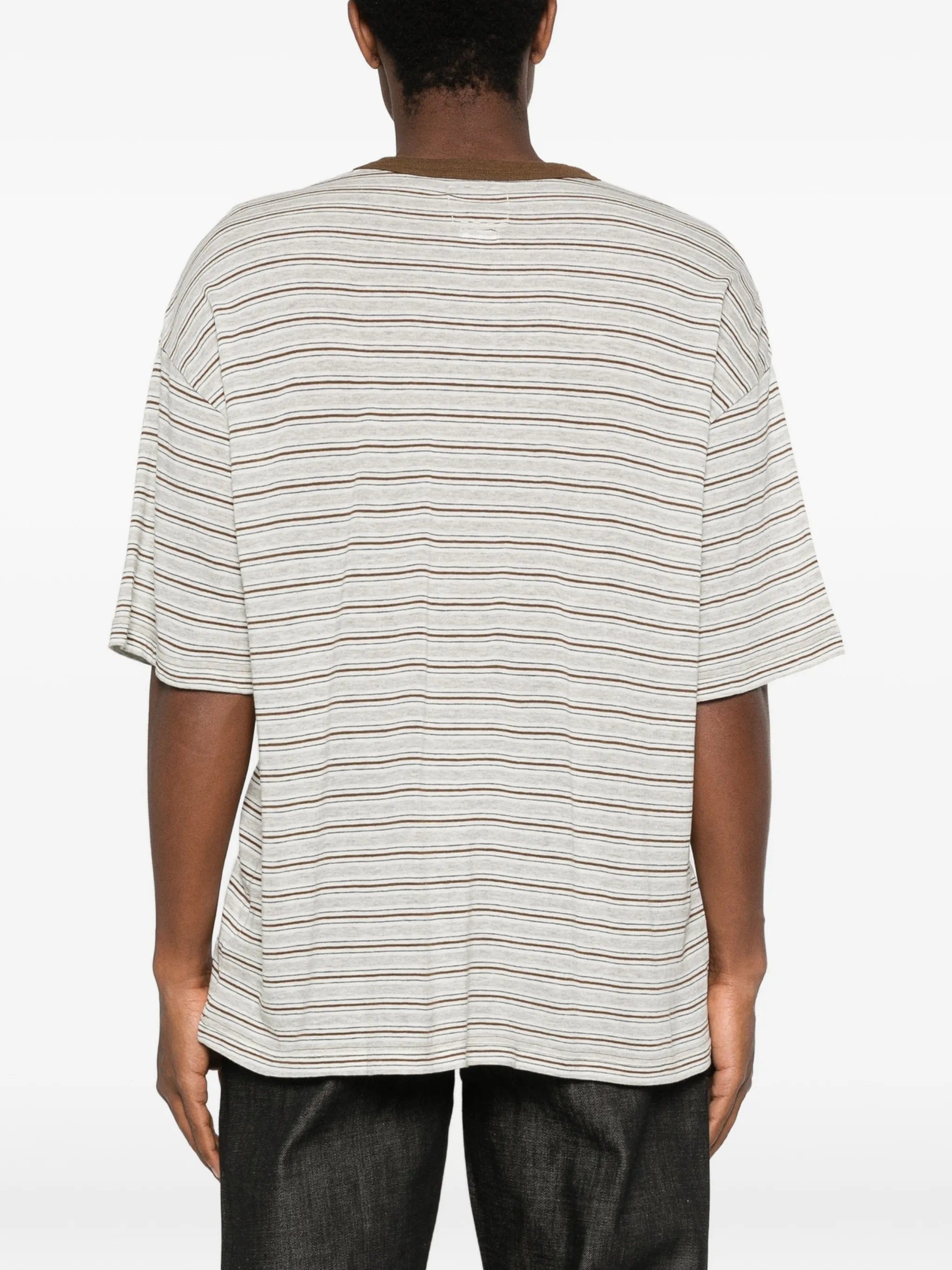 Visvim Mondo Border striped T - shirt