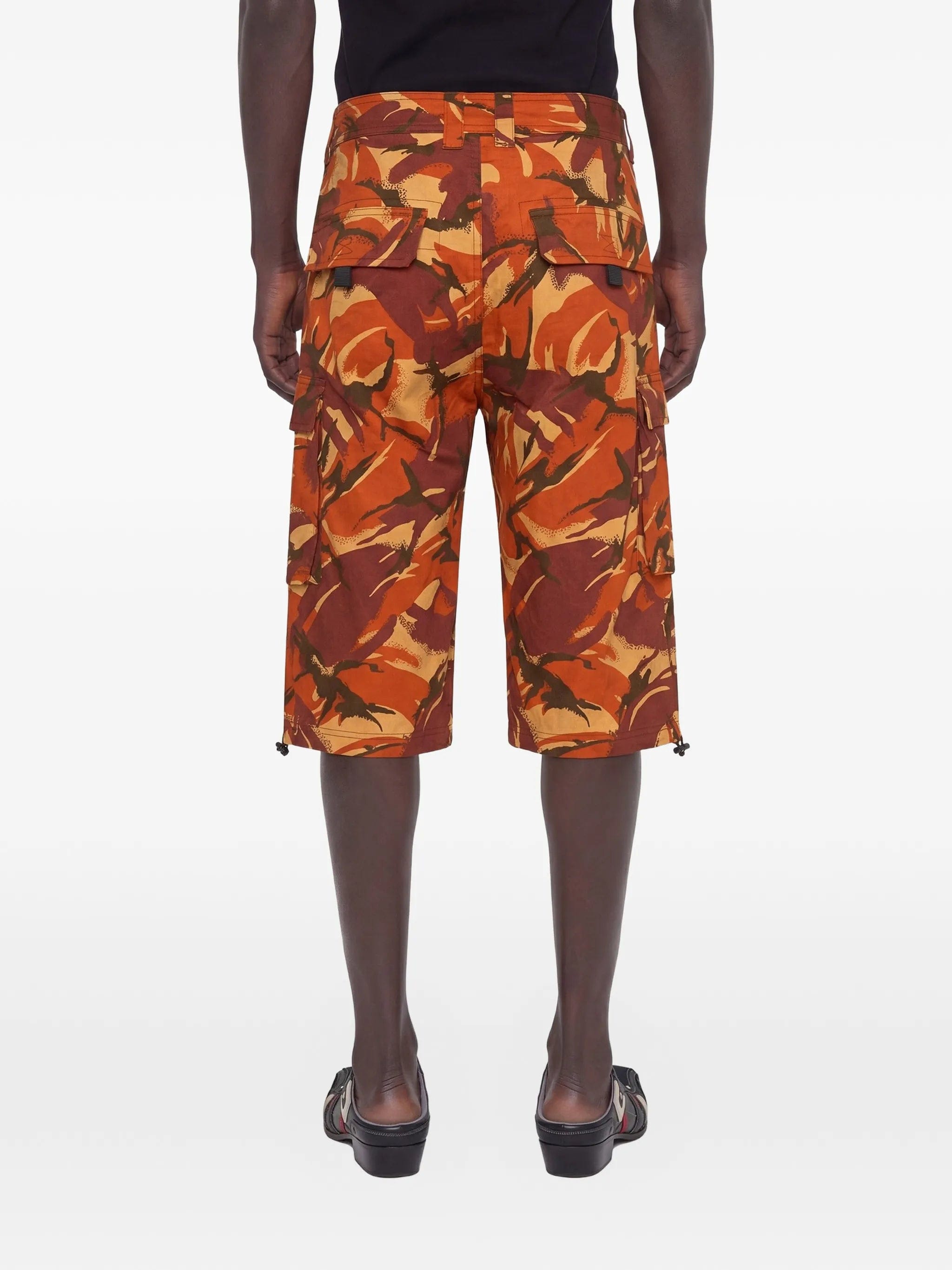 Martine Rose camouflage cargo shorts