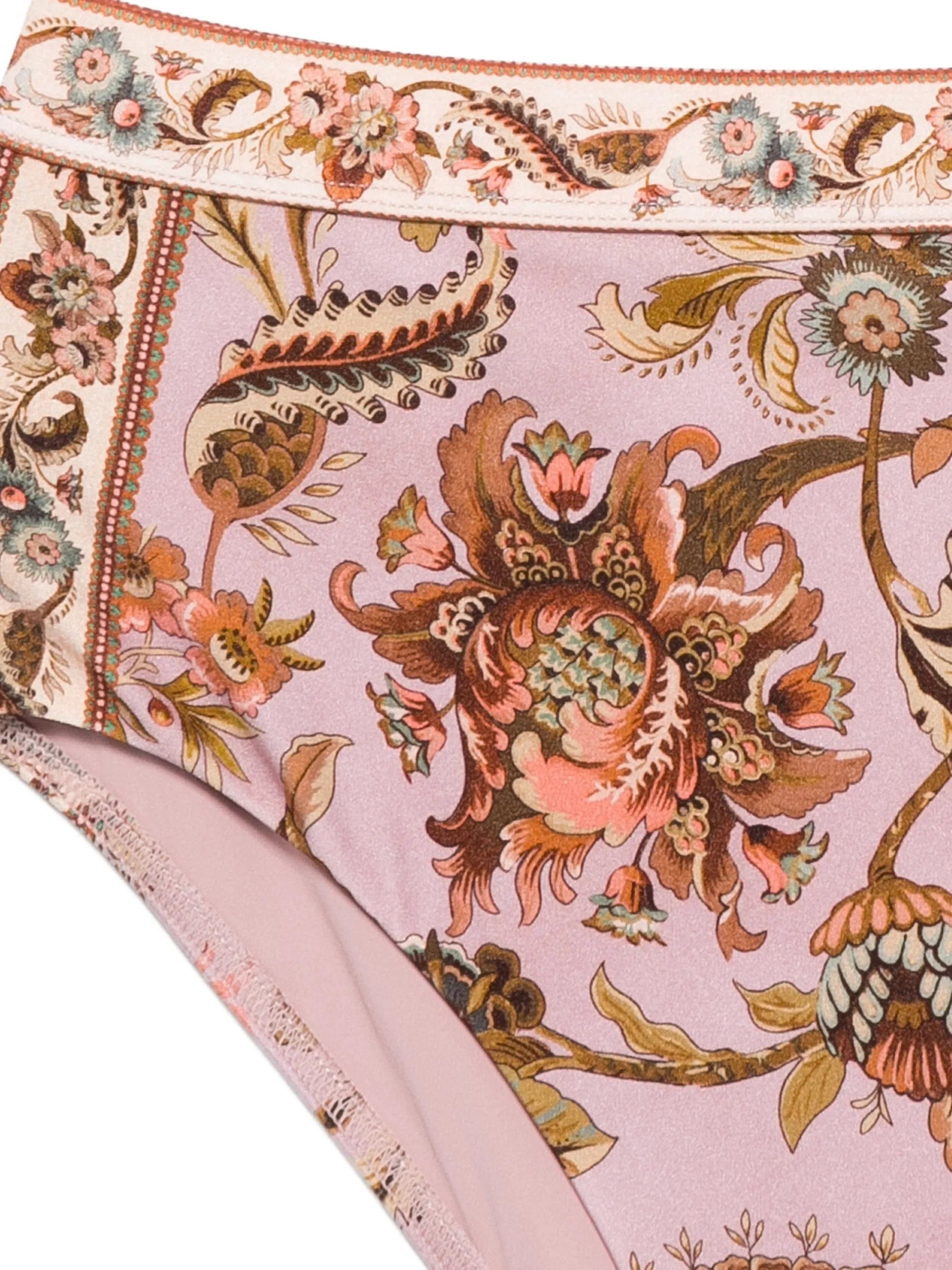 Zimmermann Aster floral - print bikini bottoms
