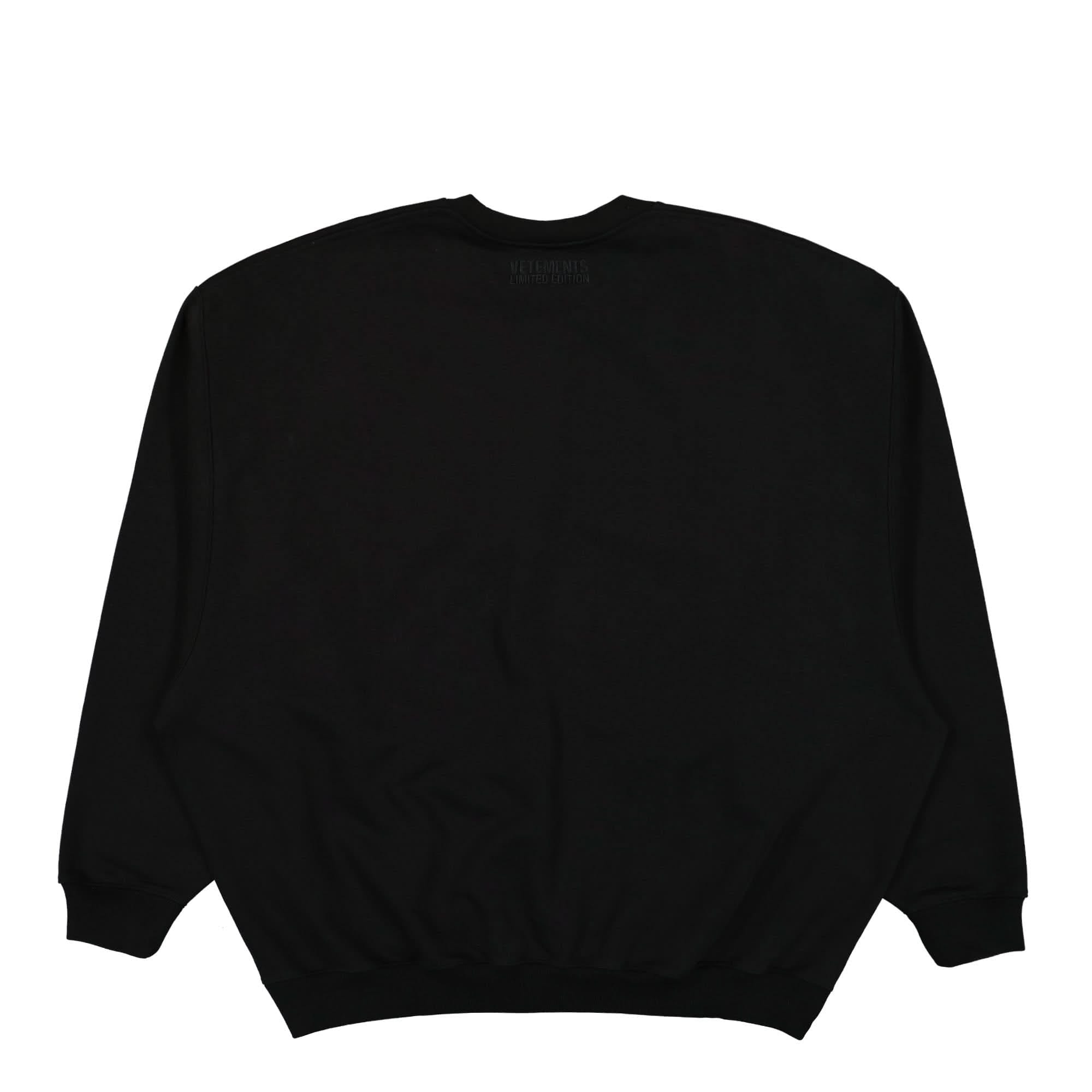 Vetements Embroidered Tonal Logo Sweatshirt